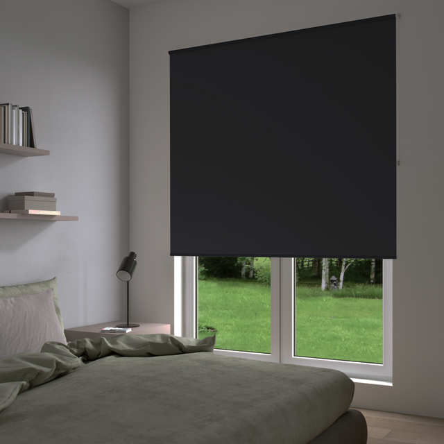 Estore de rolo blackout Java 150 x 190 cm cinza escuro