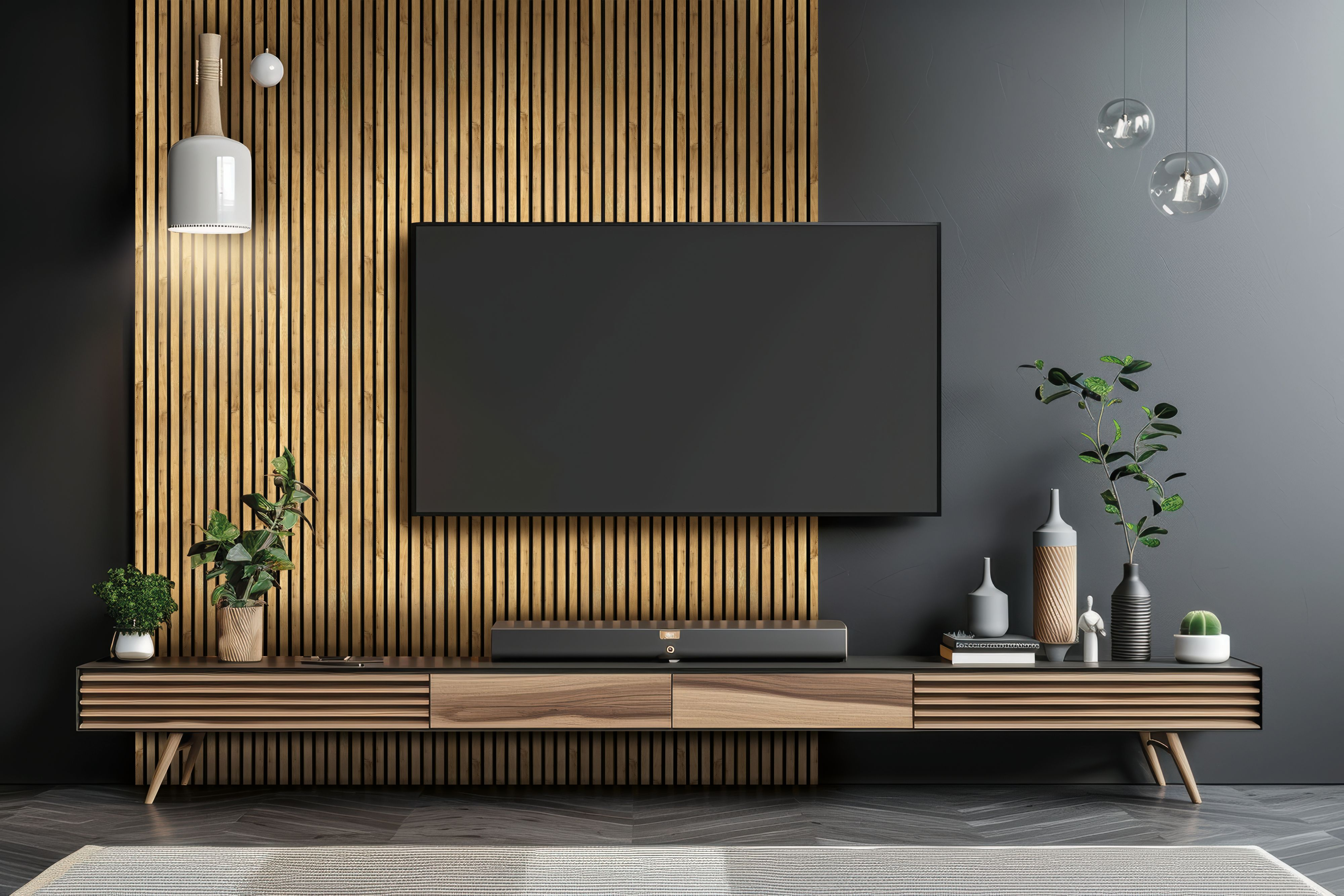 Panele ścienne 3D Lamele na filcu Natural Dąb 270x28.5 cm 7 lameli Indavo - 2