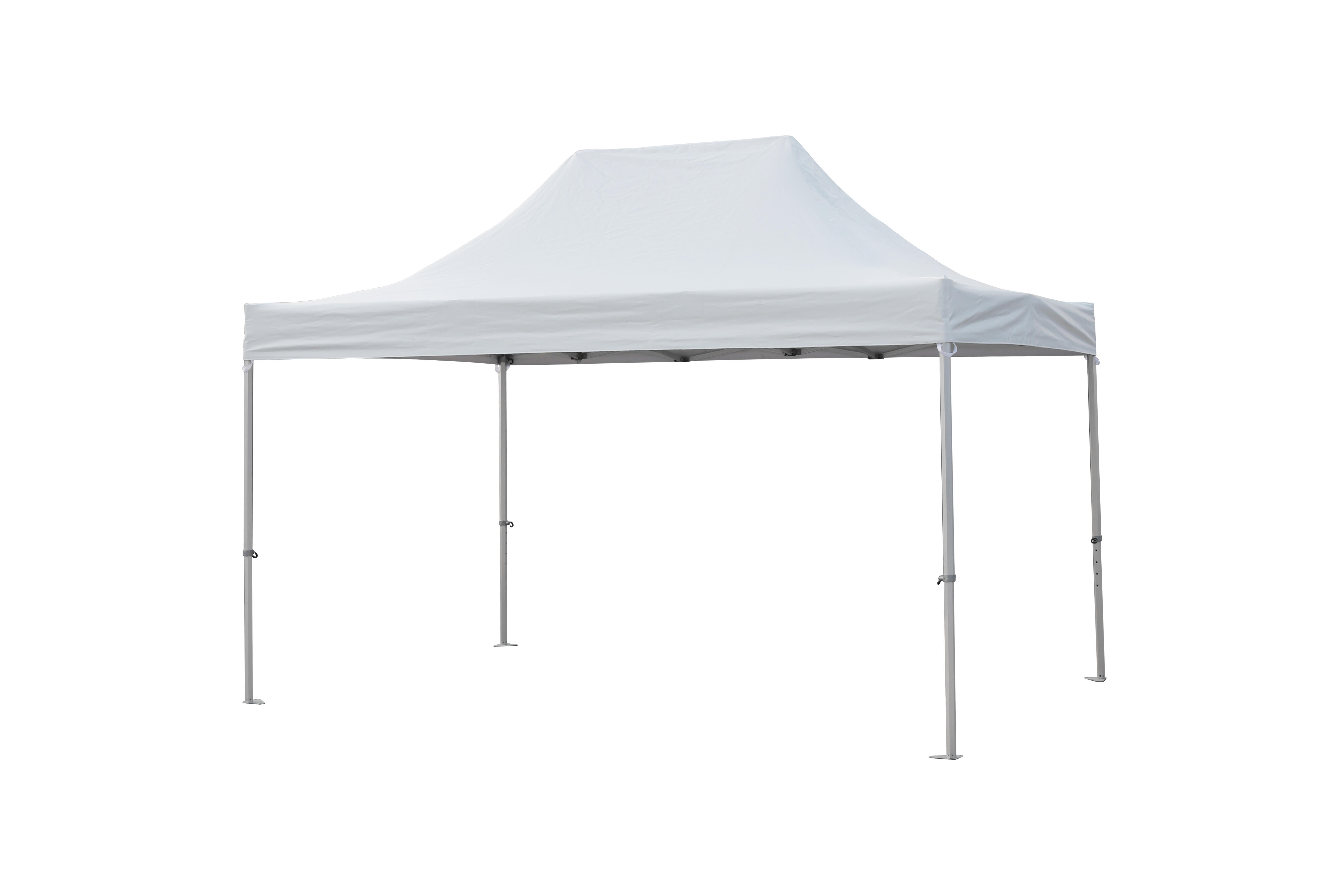 cenador de aluminio con cubierta y funda de proteccion galh de 450 x 300 cm blanco
