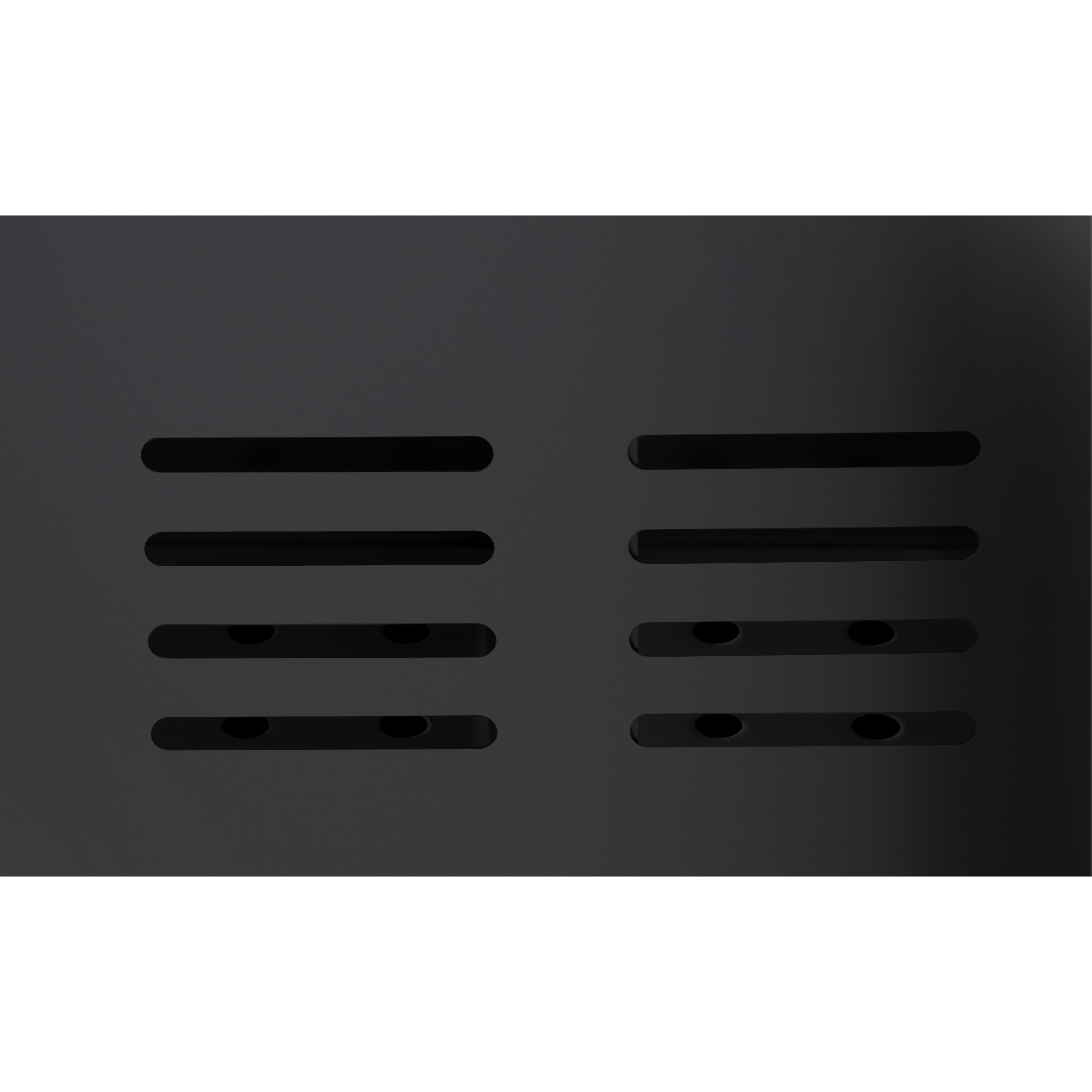 Pot égouttoir à couverts acier noir L.15.8 x H.13 cm - 2