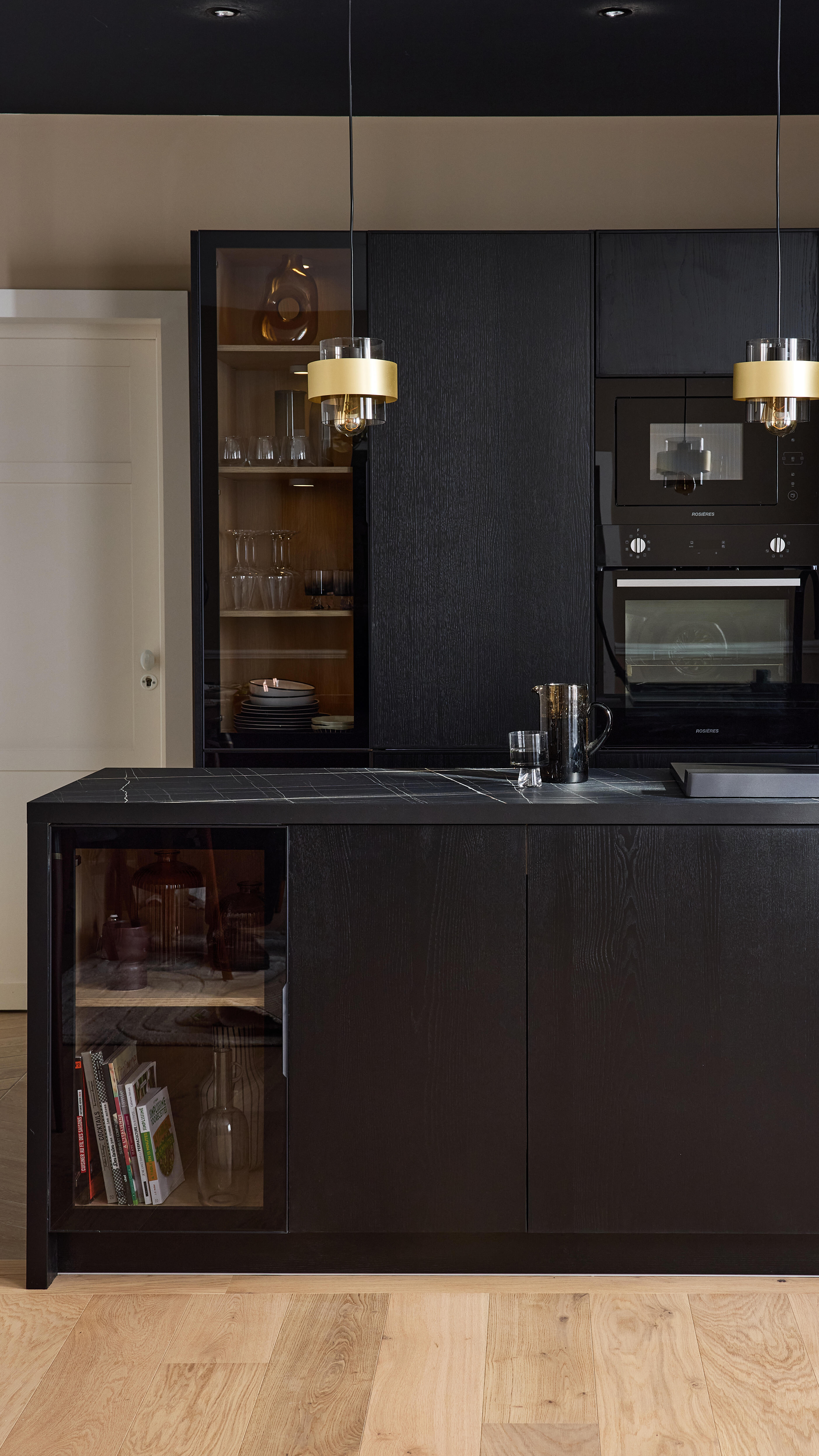 Porta vidro de cozinha Delinia  45X77 Samara  vidro escurecido - 22