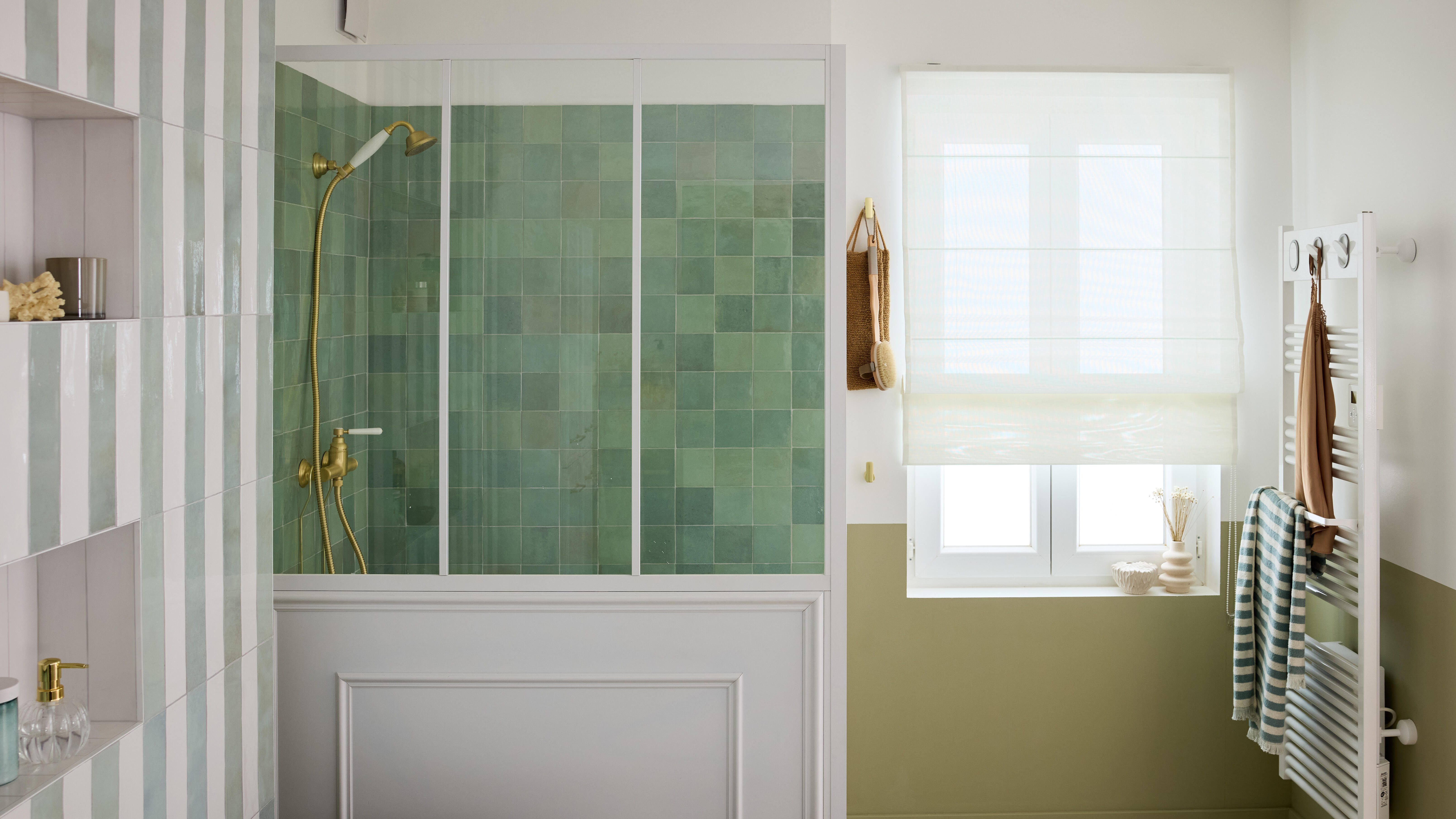 Grifo de ducha monomando SENSEA Charm oro mate Latón - 12