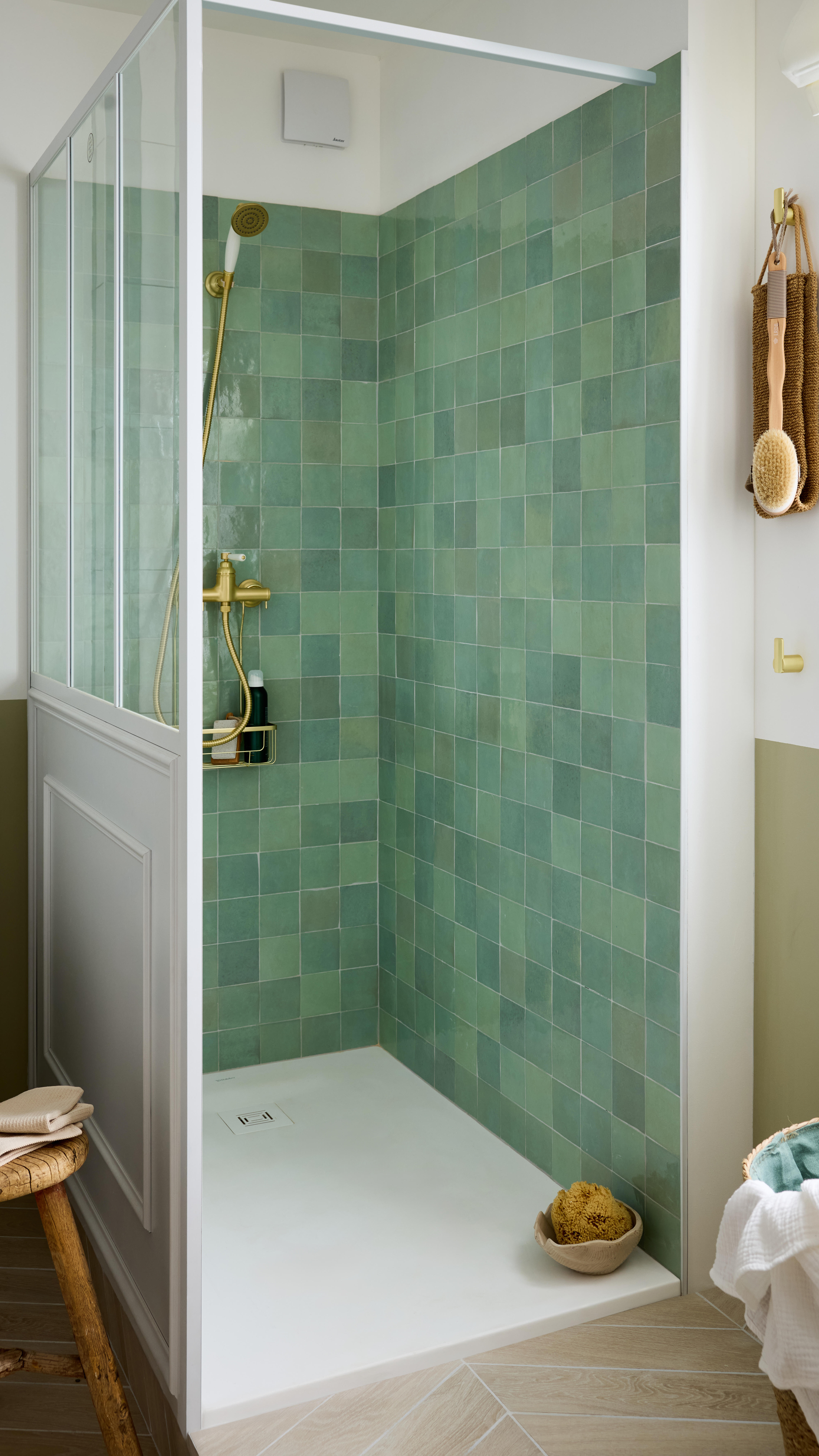 Grifo de ducha monomando SENSEA Charm oro mate Latón - 8