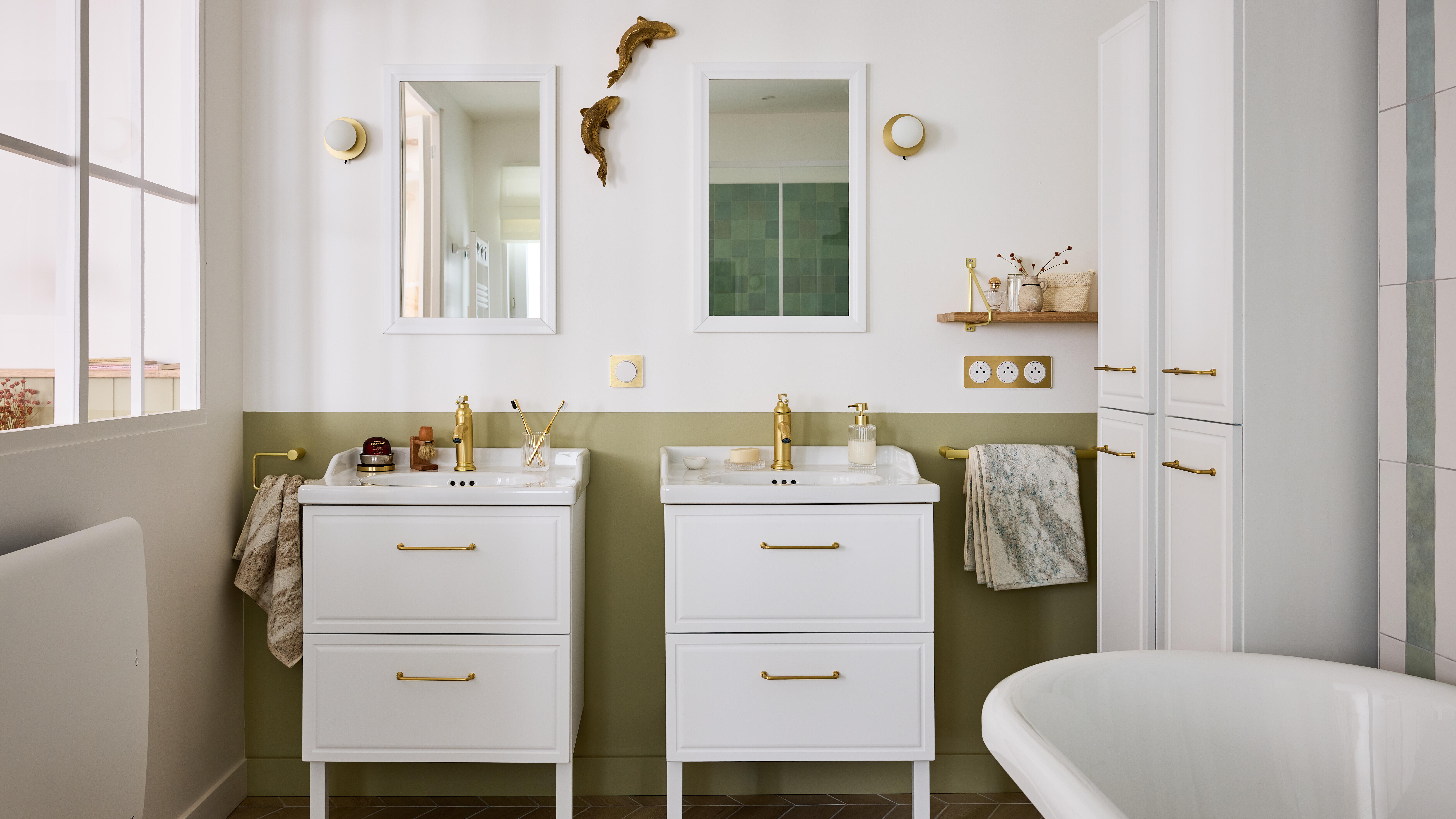 Plan simple vasque Céramique Charm l.61.8 x P.49.7 x h.19.8 cm/vidage inclus - 5