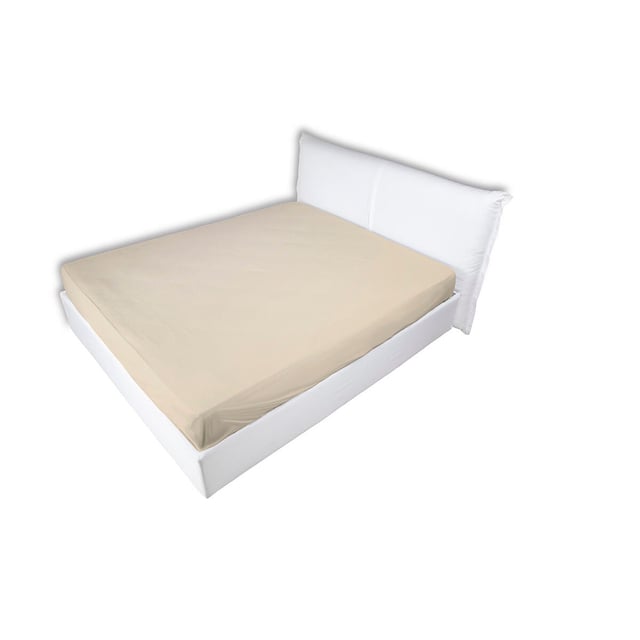 Lenzuolo sotto con angoli Bice in cotone 180 x 200 cm