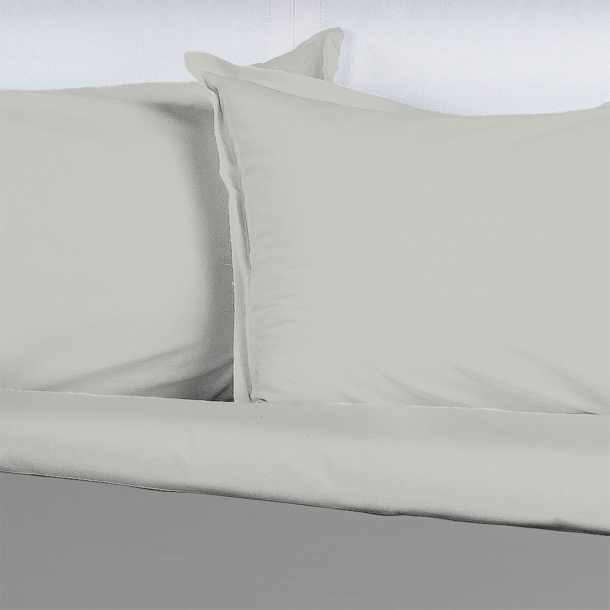 Copripiumone doppio Bice Grigio chiaro-Grigio scuro in cotone 200 x 255 cm - 3