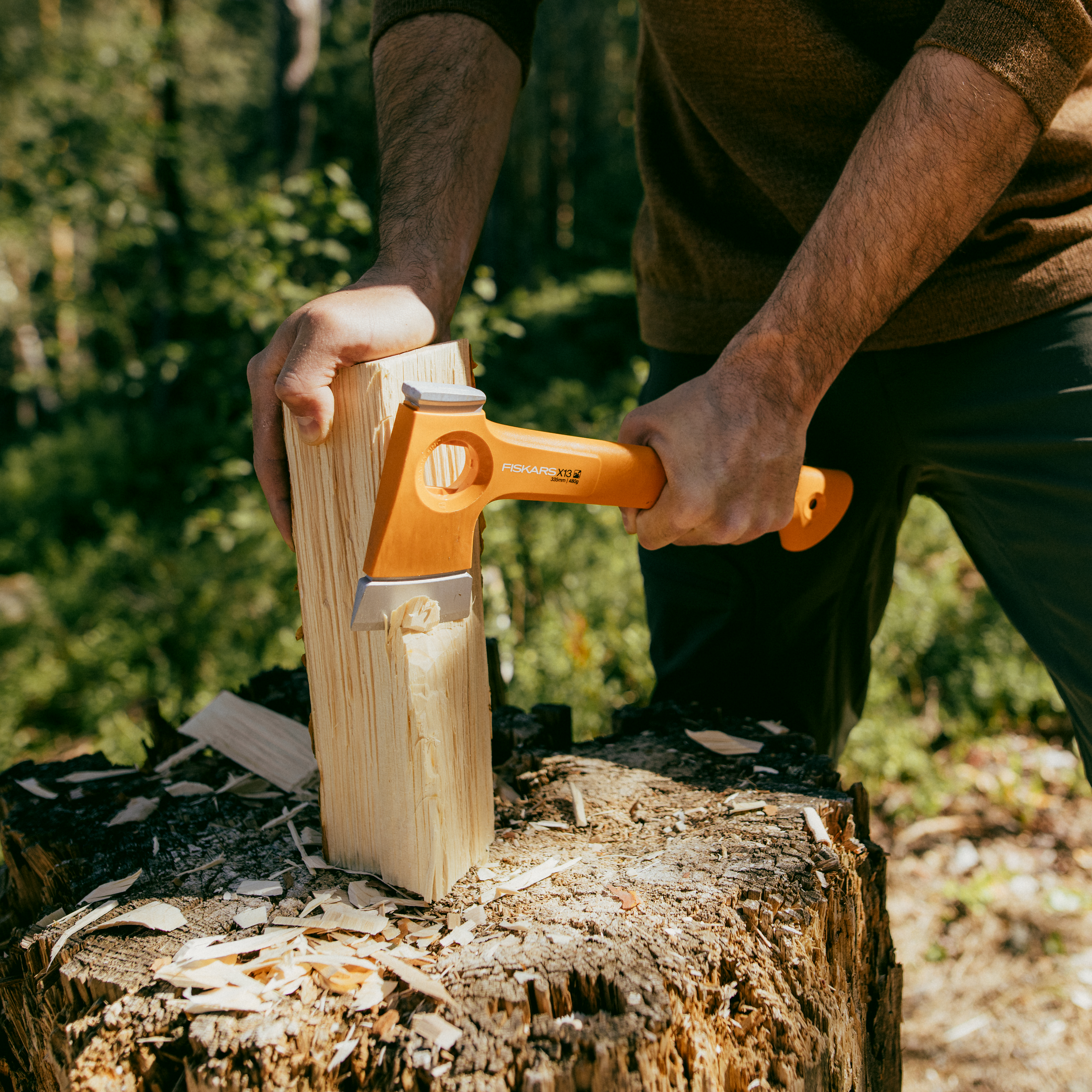 Siekiera Fiskars X13 ciesielska 0.4 kg 33.5 cm - 5