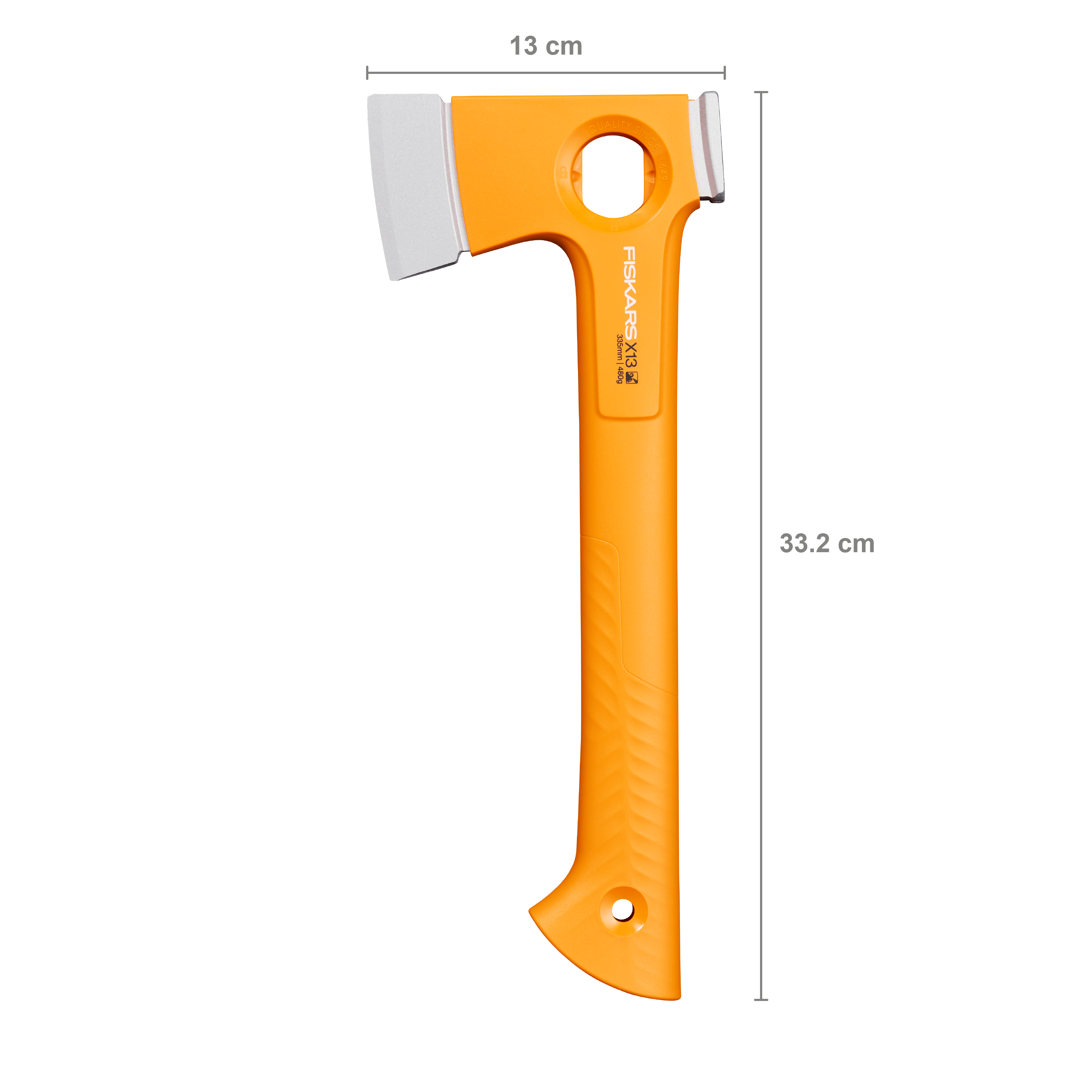 Siekiera Fiskars X13 ciesielska 0.4 kg 33.5 cm - 7