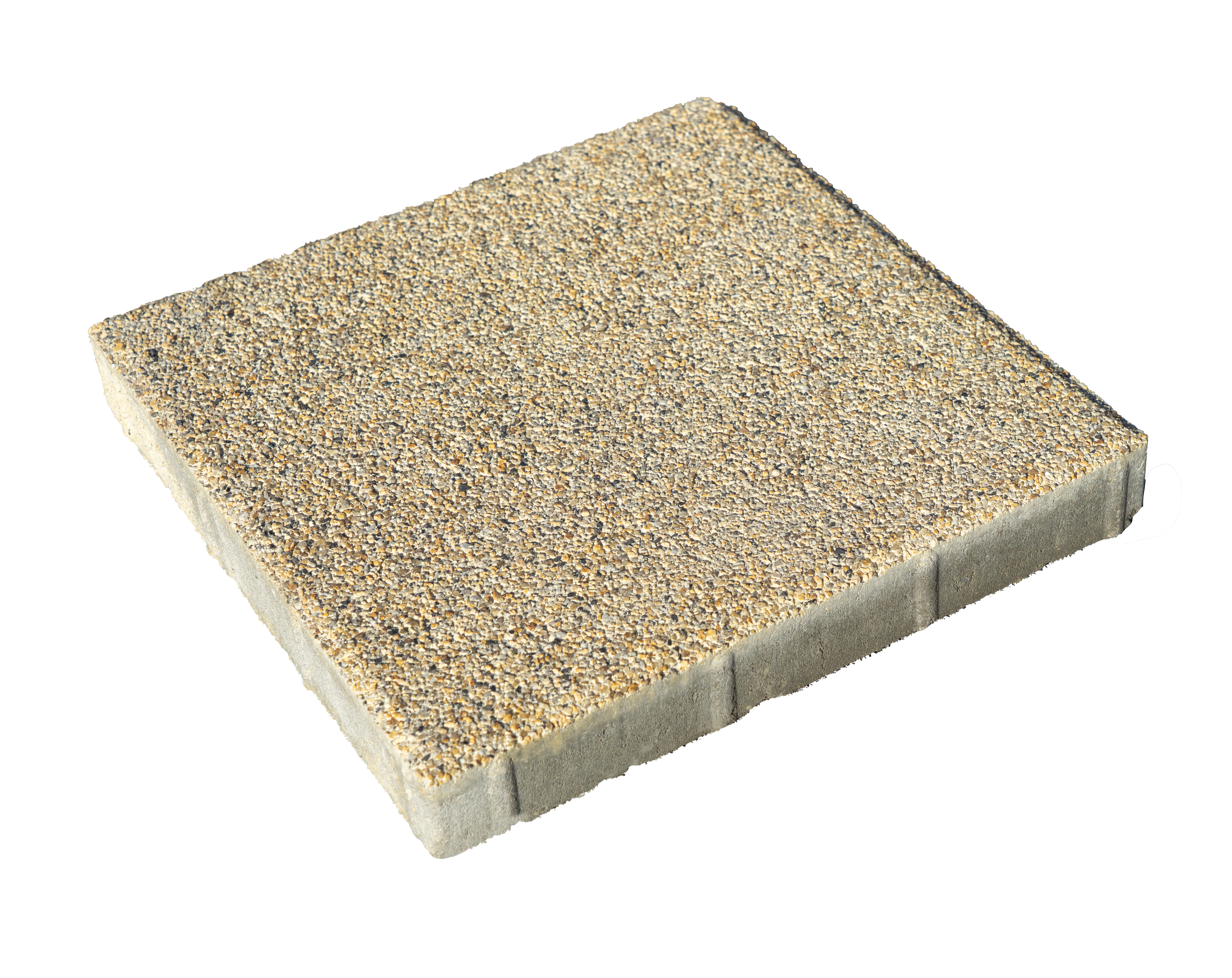 Płyta chodnikowa płukana 35x35x5 cm żółta Bruk-Bet