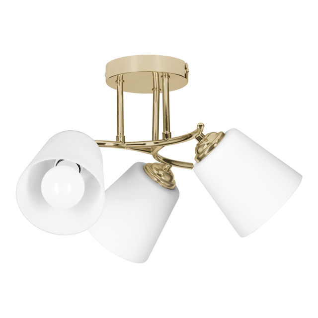 Lampa wisząca Emily złota 3 x E27 Activejet