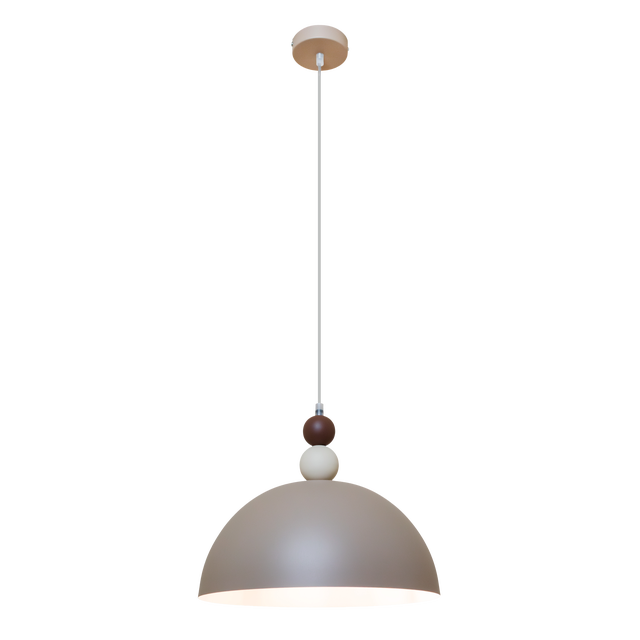 Lampa wisząca Bento beżowa E27 Eko Light