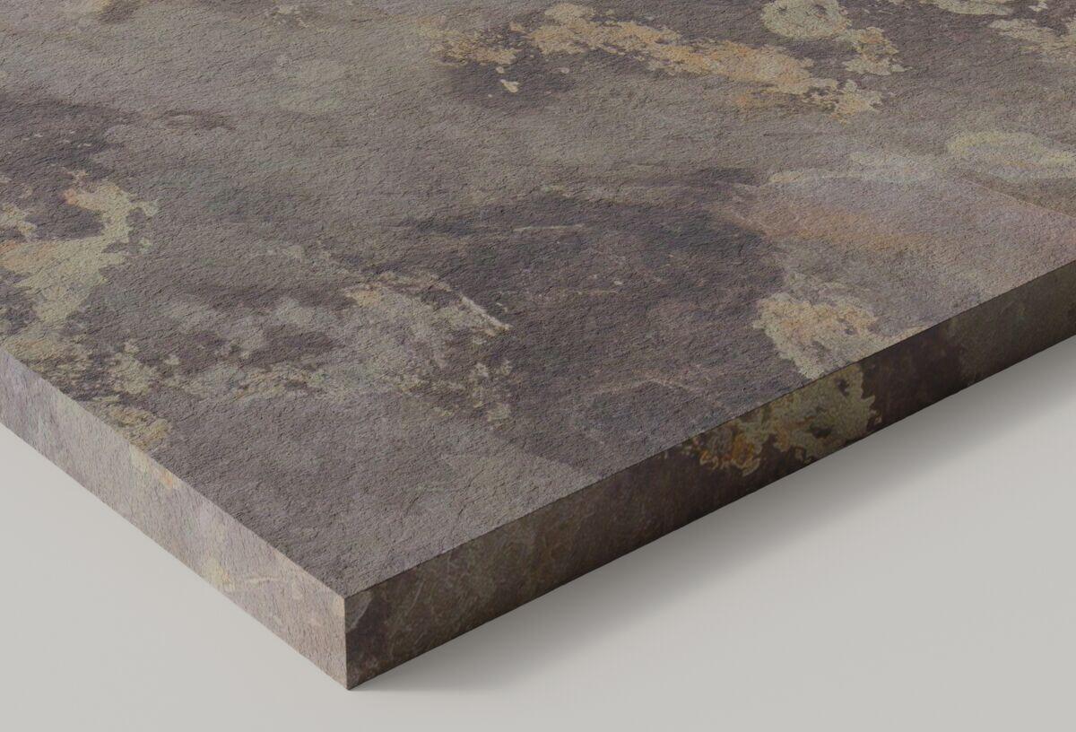 Plan de travail stratifié Pierre Oxydée L.315.P.65cmxE.38mm - 2