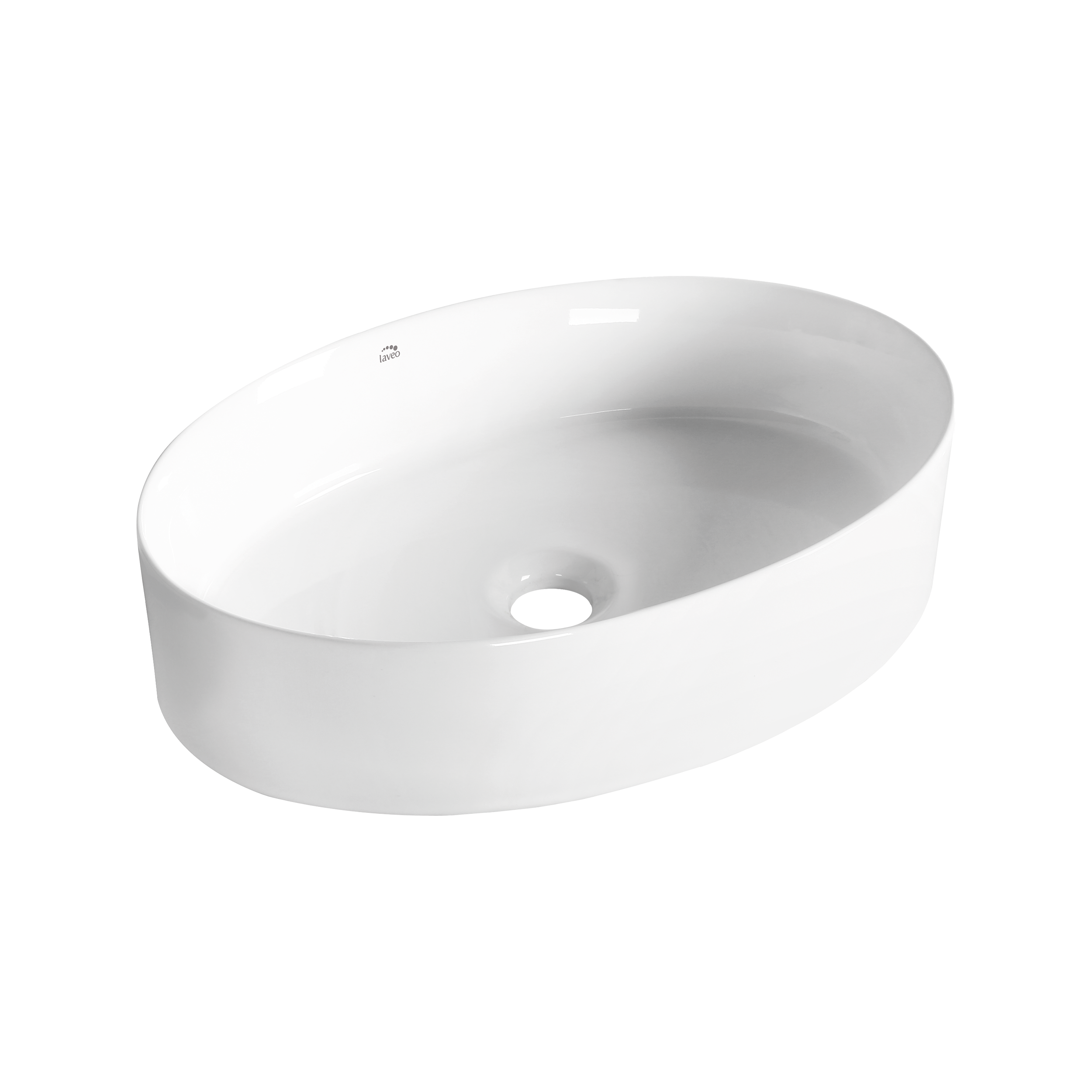 Umywalka ceramiczna nablatowa Desna 35x48x11 cm biała