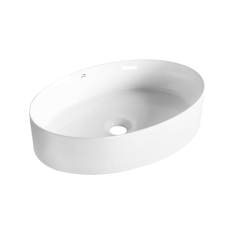 Umywalka ceramiczna nablatowa Desna 35x48x11 cm biała