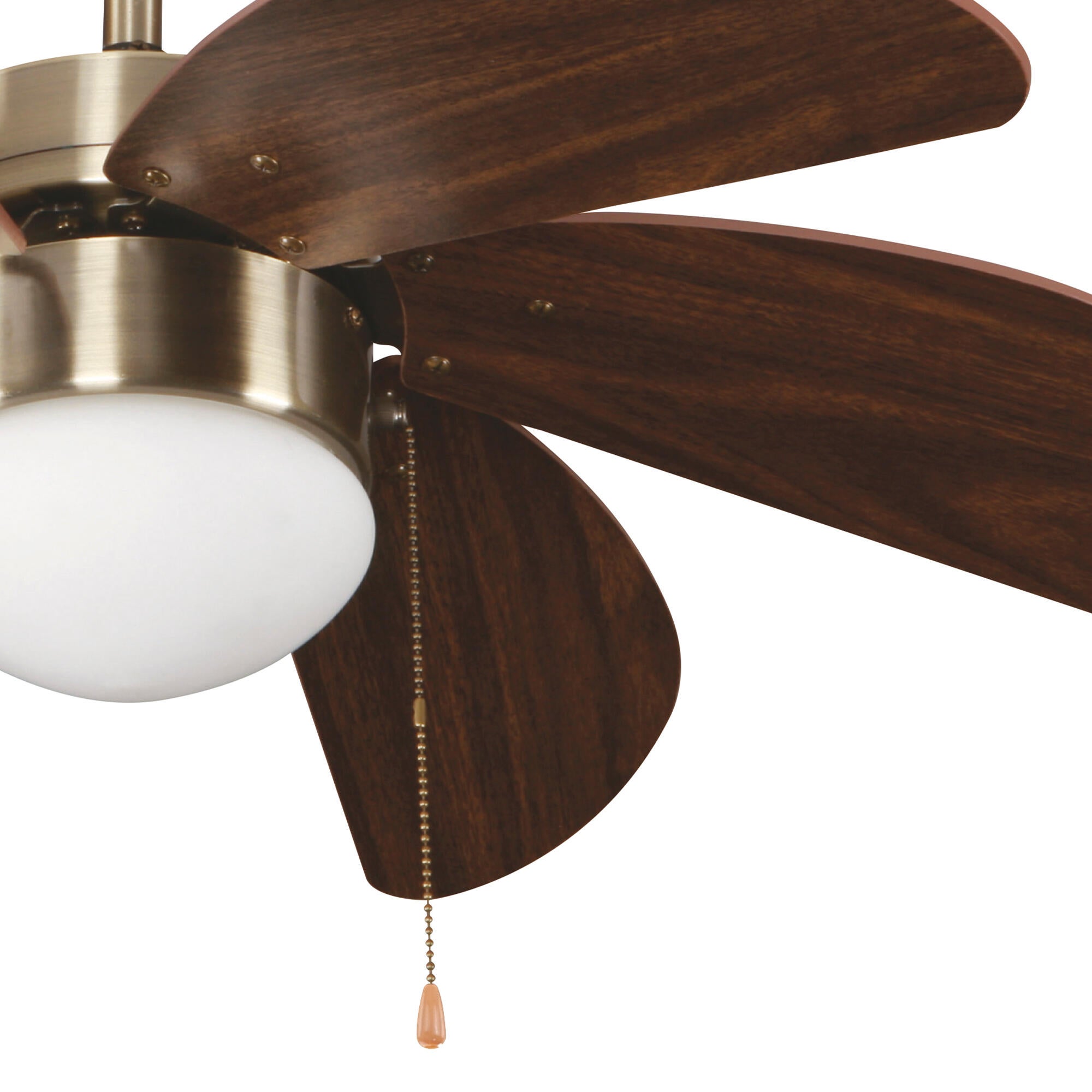 Ventoinha de teto d84 castanho Tabit - 6