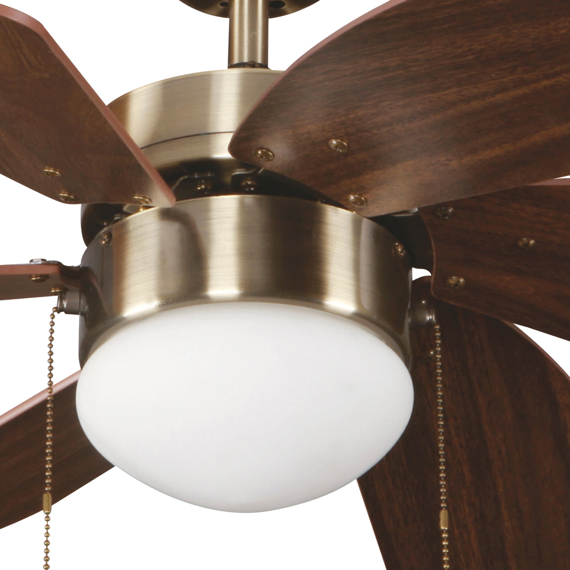 Ventoinha de teto d84 castanho Tabit - 5