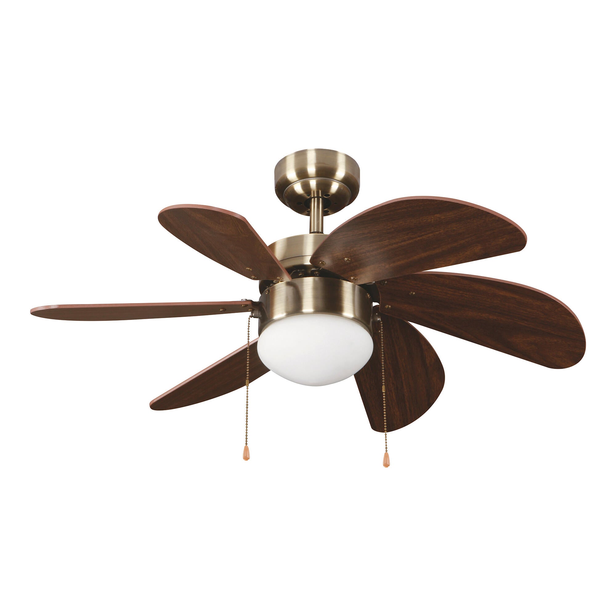 Ventoinha de teto d84 castanho Tabit - 3