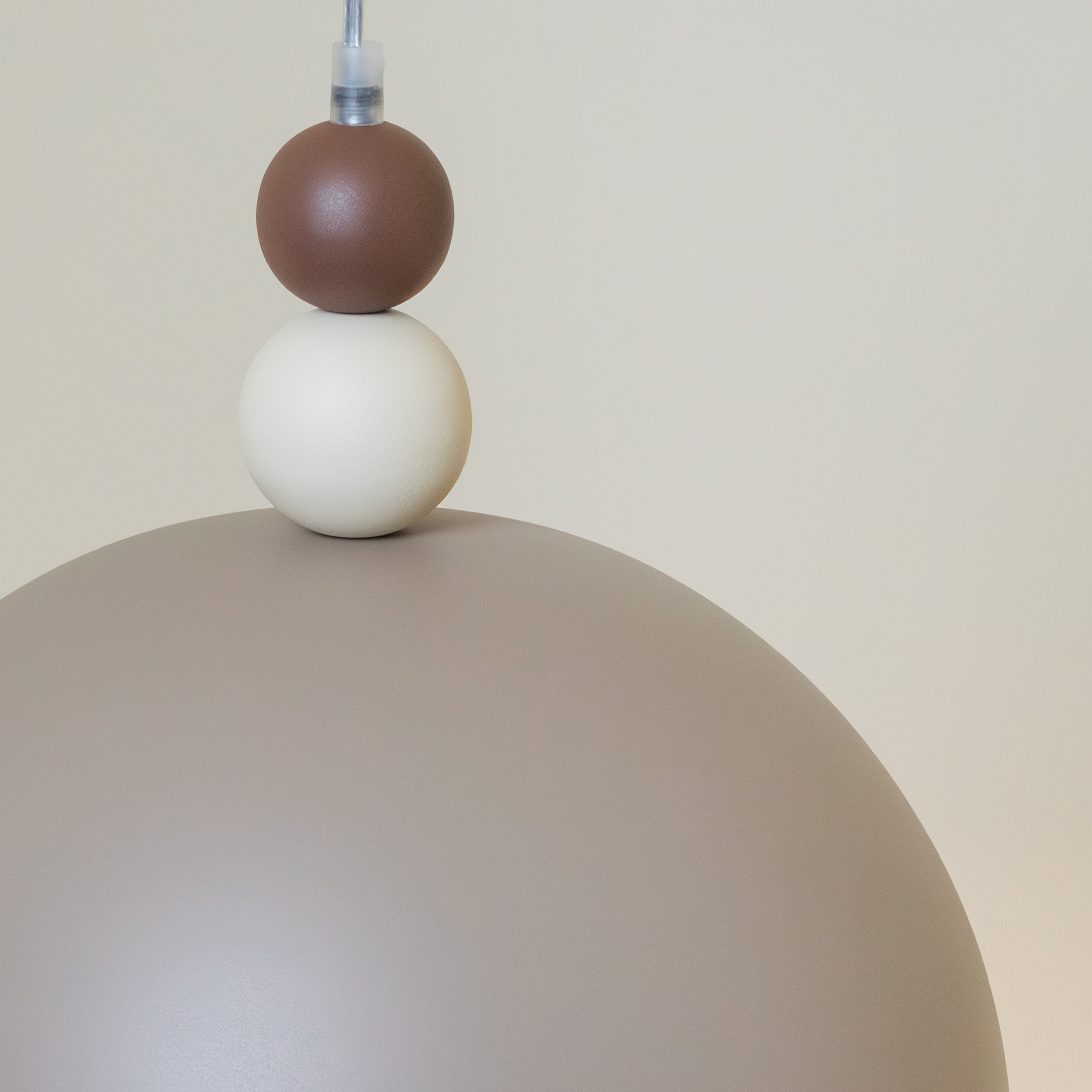 Lampa wisząca Bento beżowa E27 Eko Light - 5