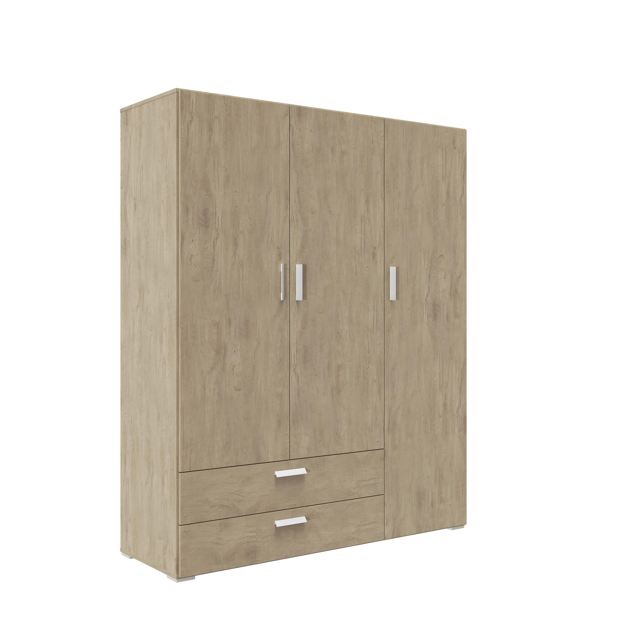 Armario puerta abatible one 155x191x53cm roble