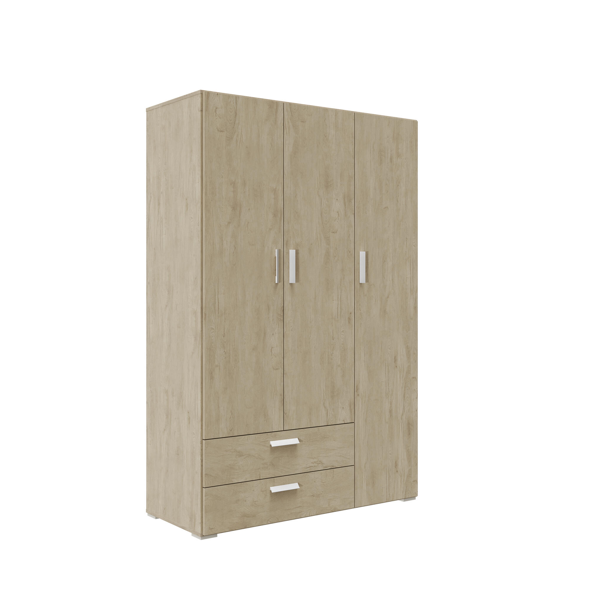 Armario puerta abatible one 125x191x53cm roble