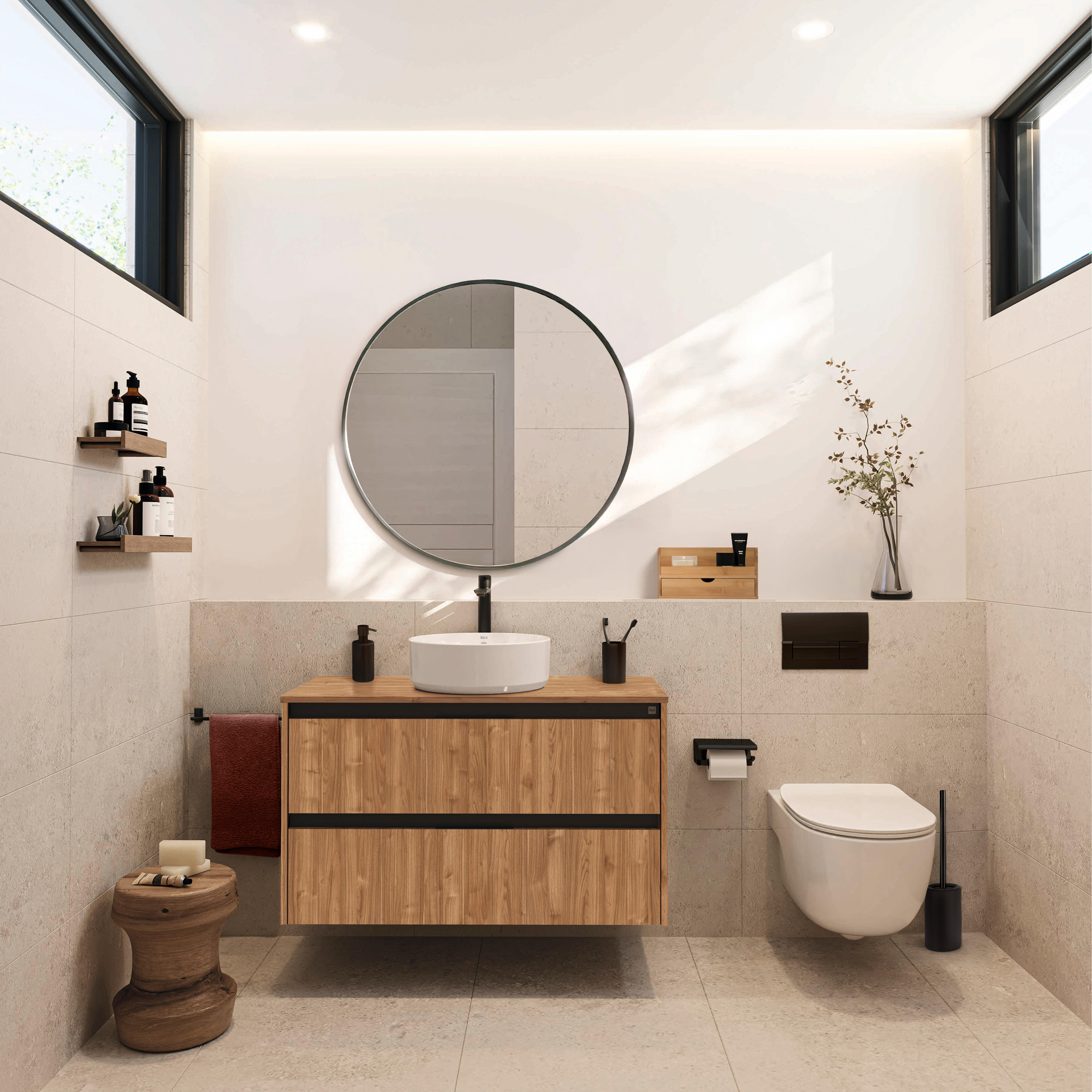 Caixa organizadora SENSEA 23.5X15X15X15CM BAMBOO - 5