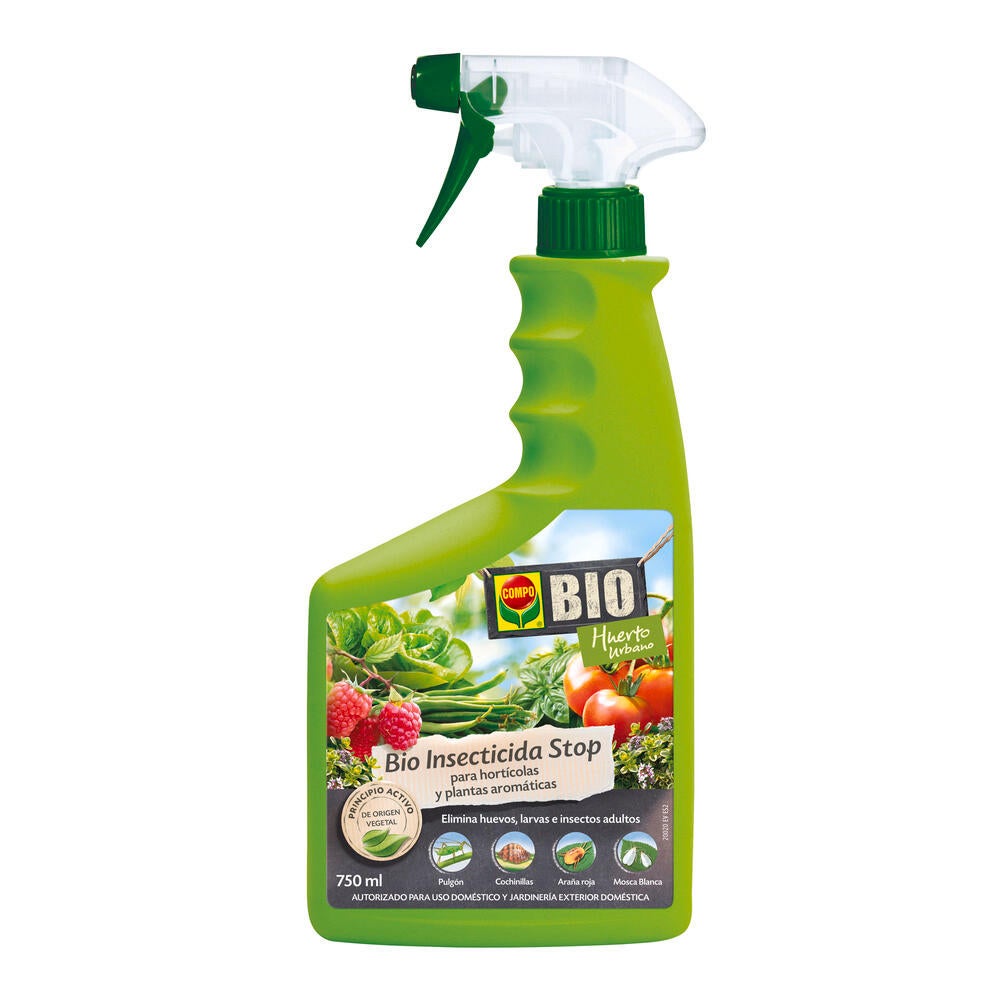 Insecticida bio stop compo para uso ecológico 750ml