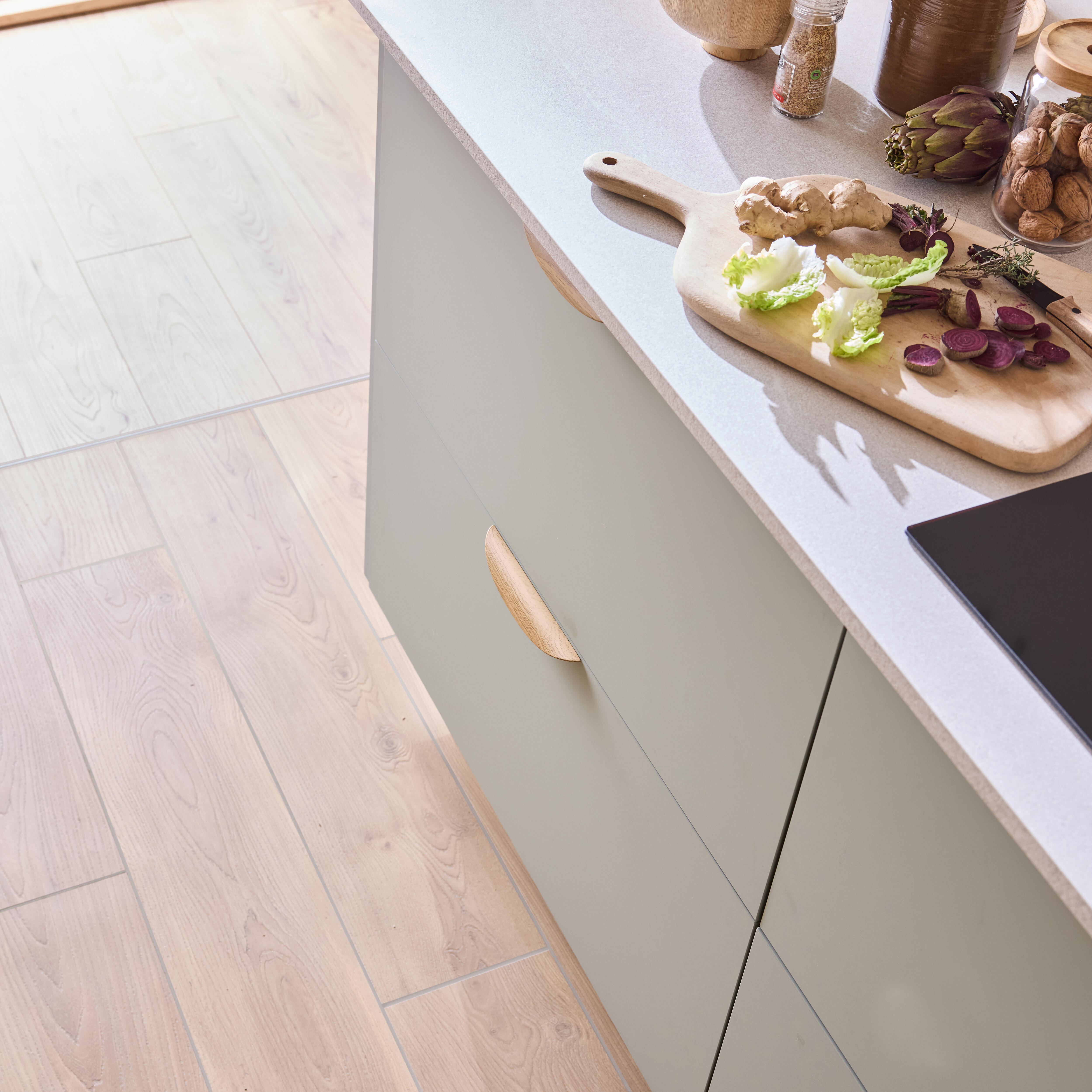 Tiroir pour caisson DELINIA ID gris anthracite H.18.4 x l.76.8 x P48.3 cm - 2