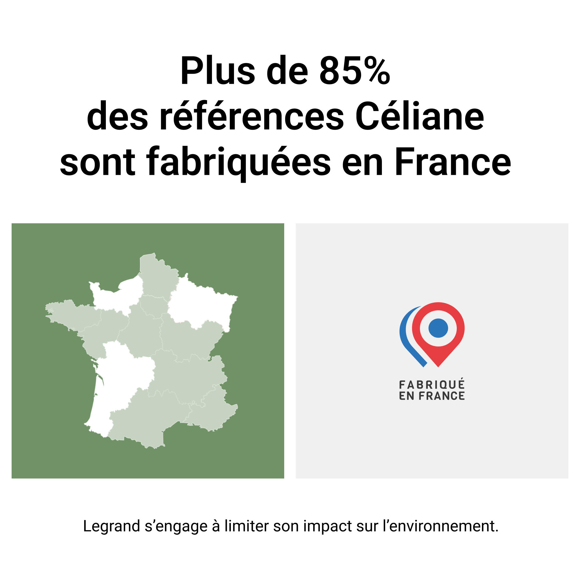 Plaque Céliane, LEGRAND, blanc - 5