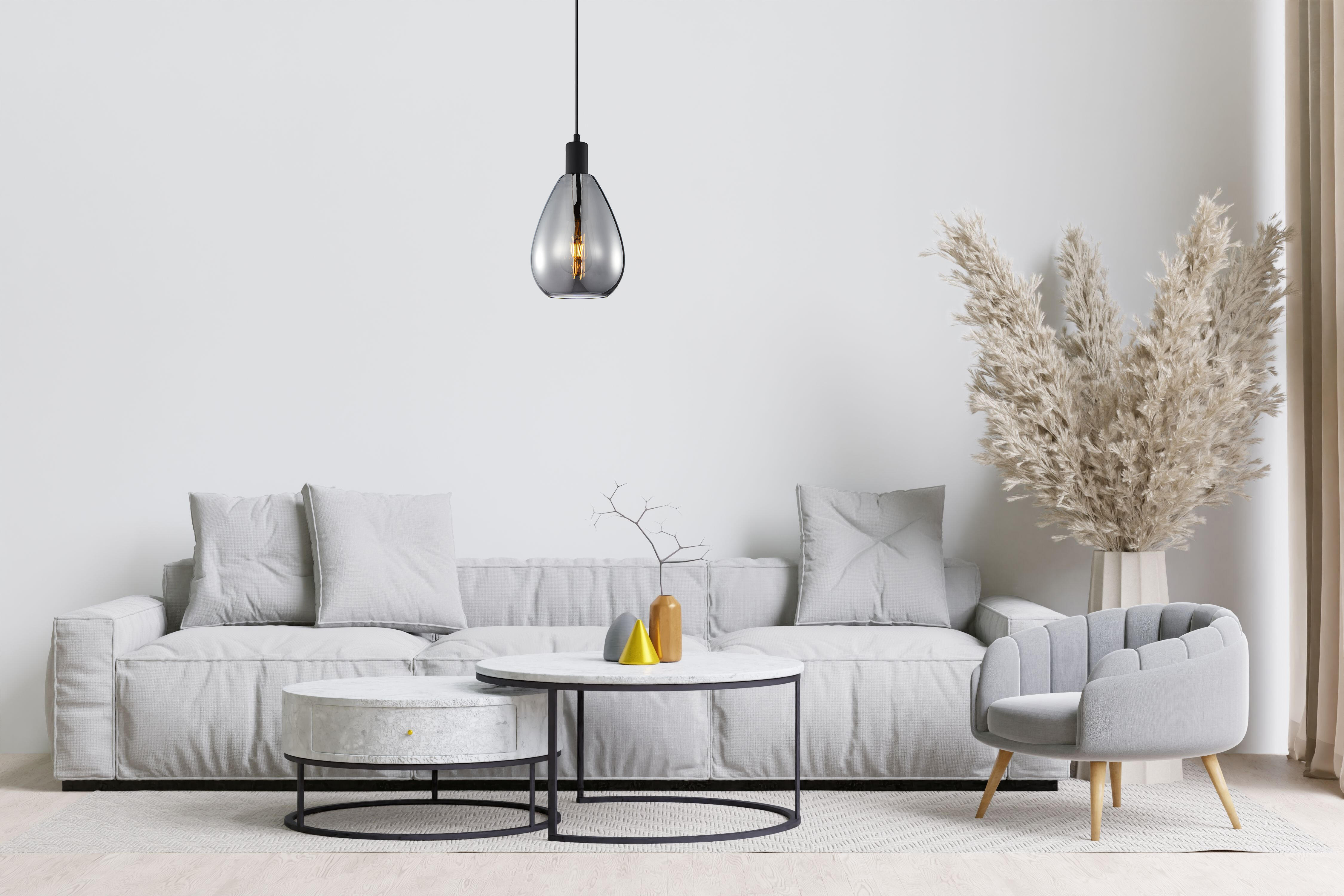 Lampa wisząca Zulo grafit E27 Italux - 2