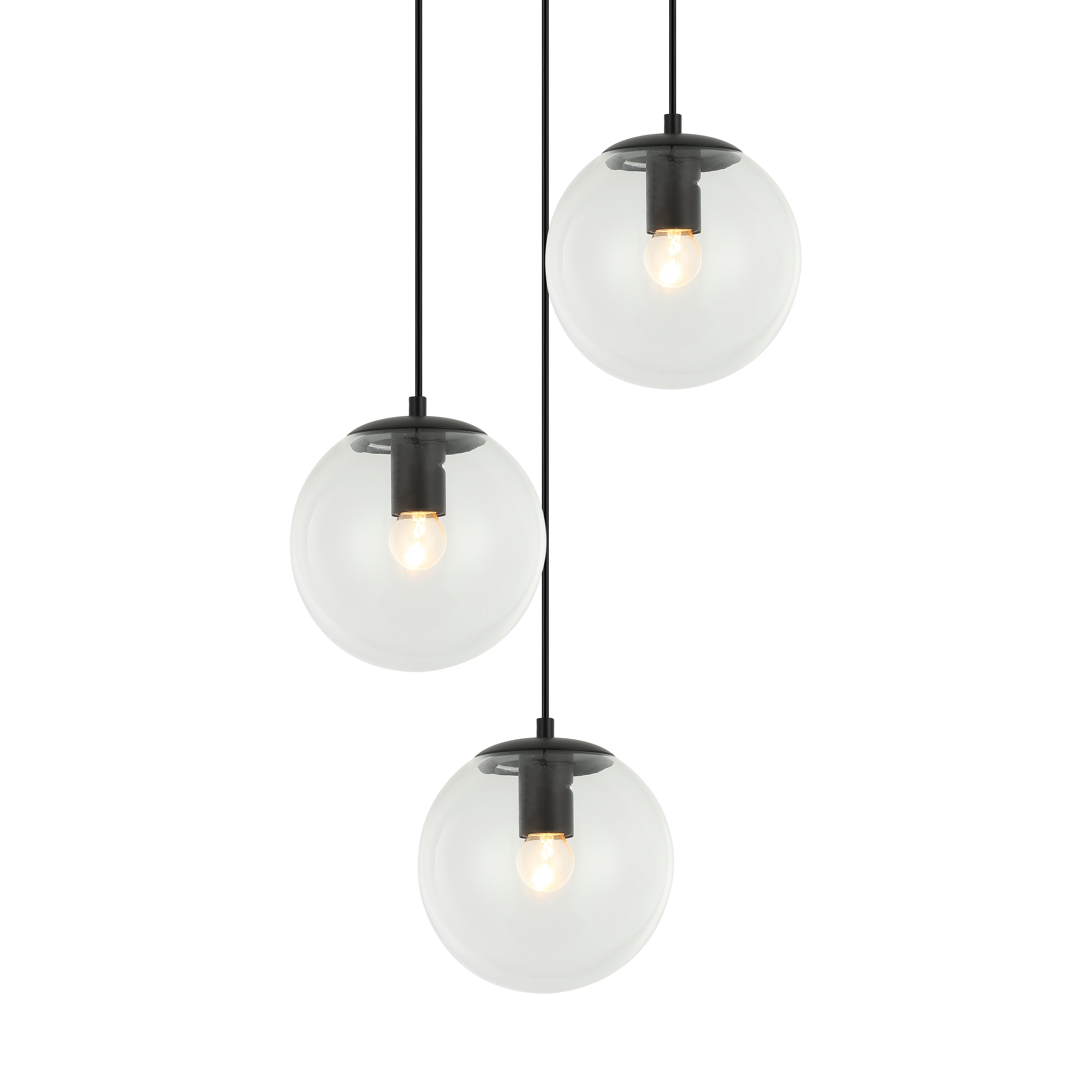 Lampa wisząca Sarpo złota 3 x E27 Italux - 6