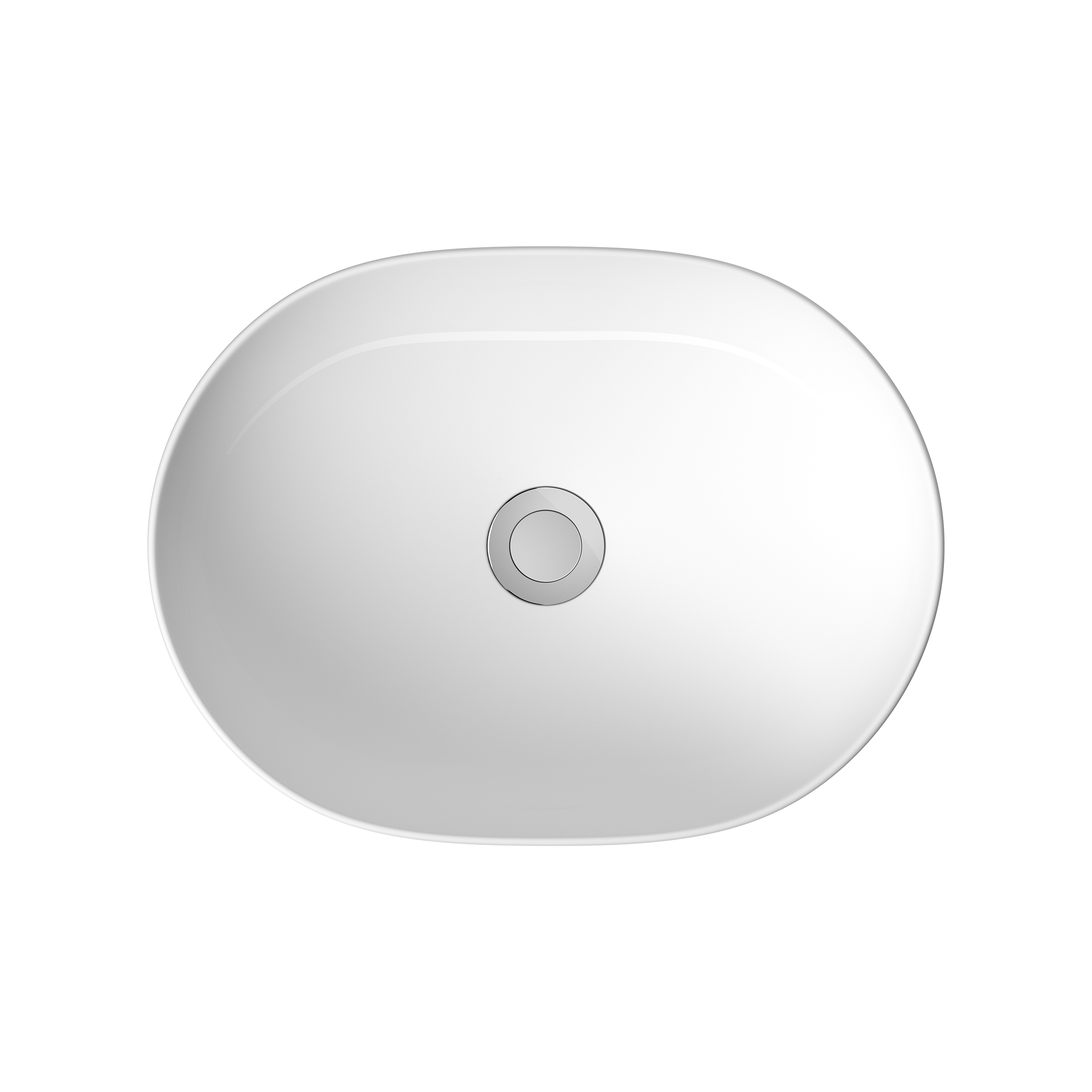 Umywalka ceramiczna nablatowa Savio 50x38 cm - 3