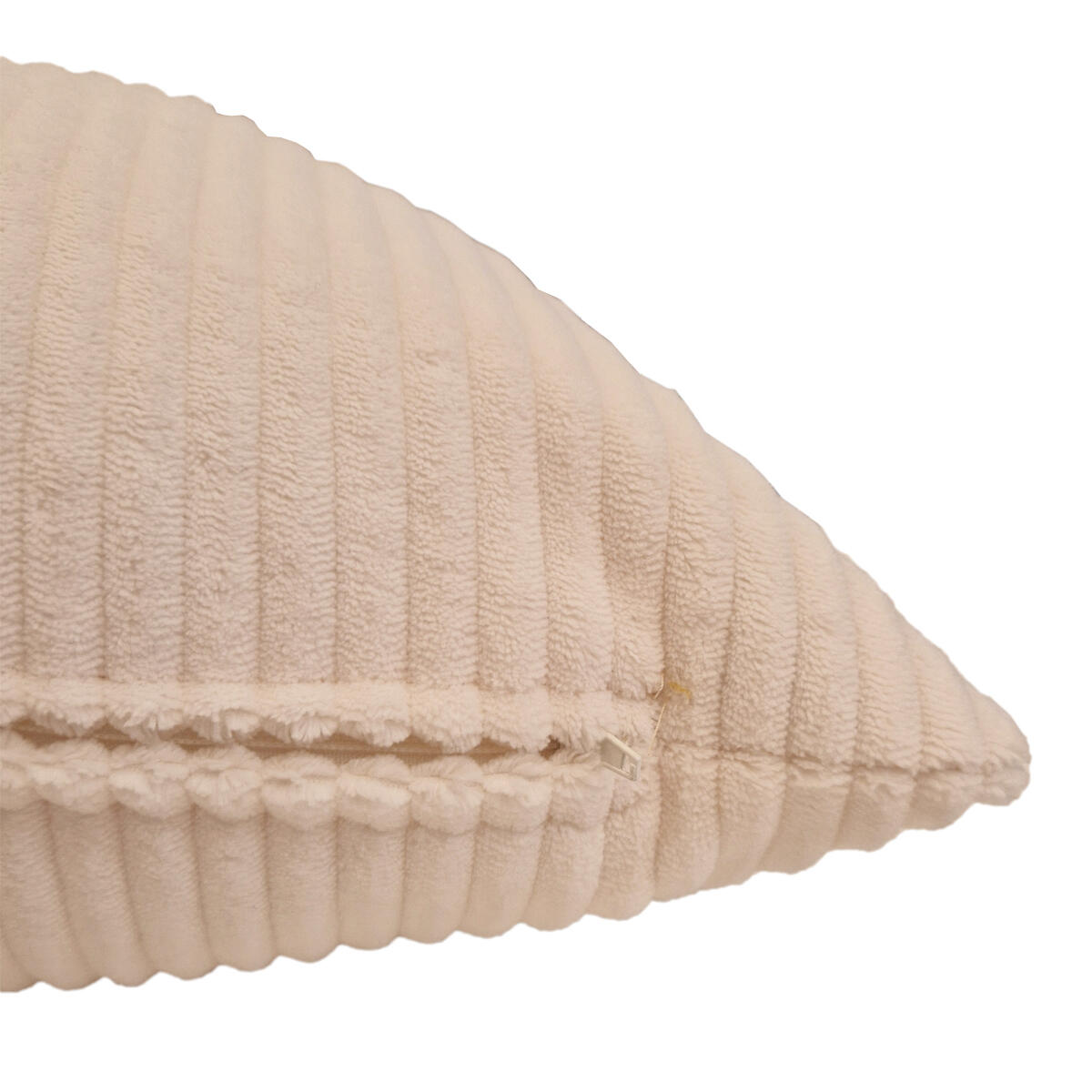 Cuscino CUSCINO BOMBATO SFOD CM. 45X45  LAGOS 16 righe di velluto 45 x 45 cm - 4