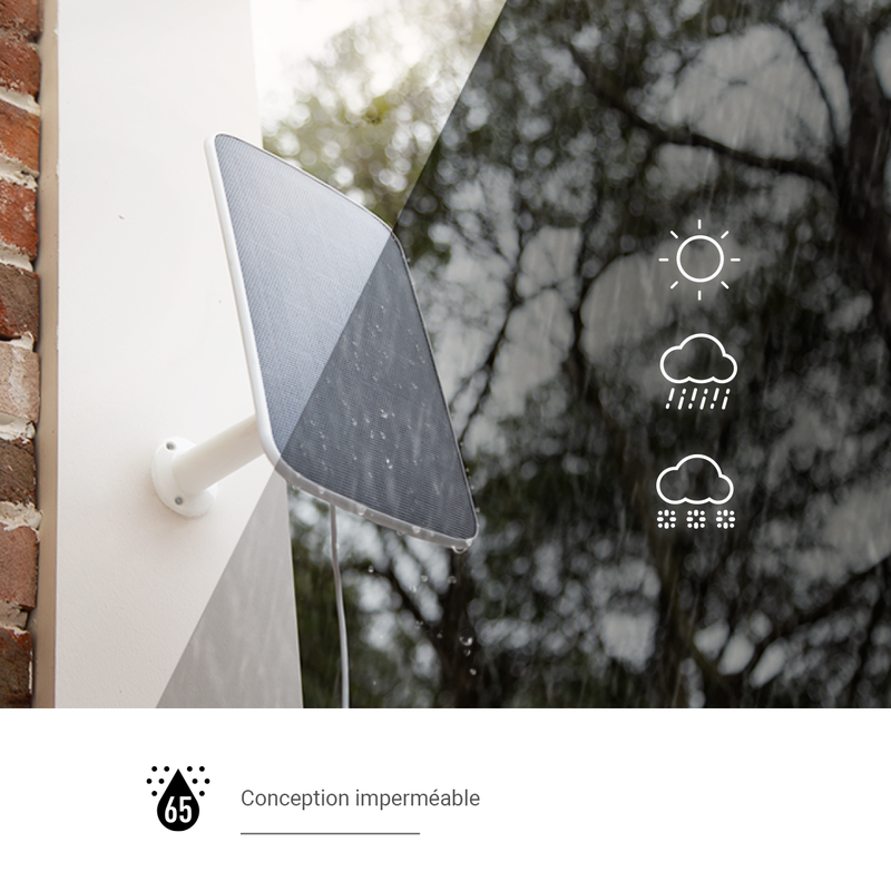 Panneau solaire modèle F avec ports de charge Type C, EZVIZ - 6