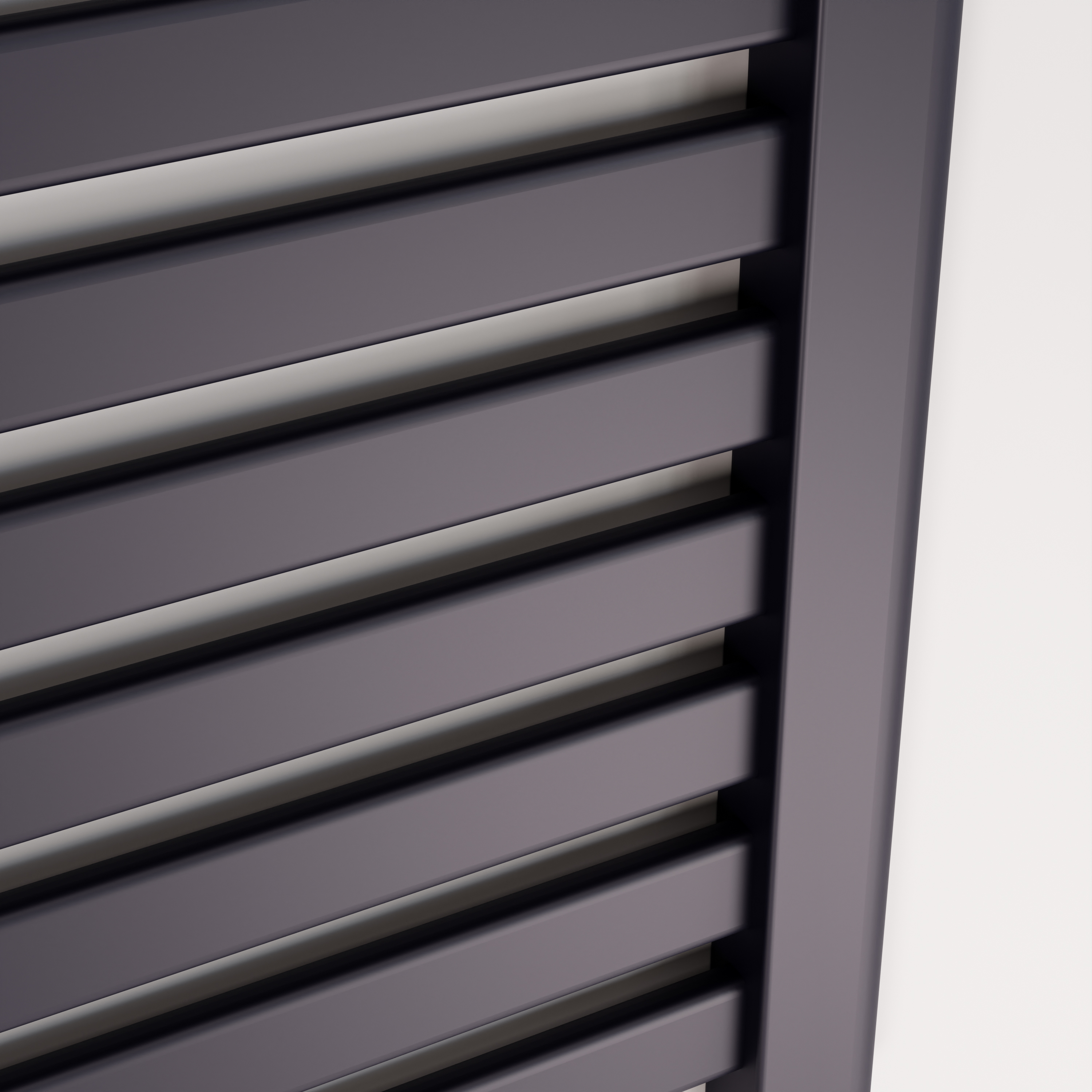 Grzejnik KENT 80x45 cm Grafit 335W Roz 40cm 10 Bar DURATERM - 4
