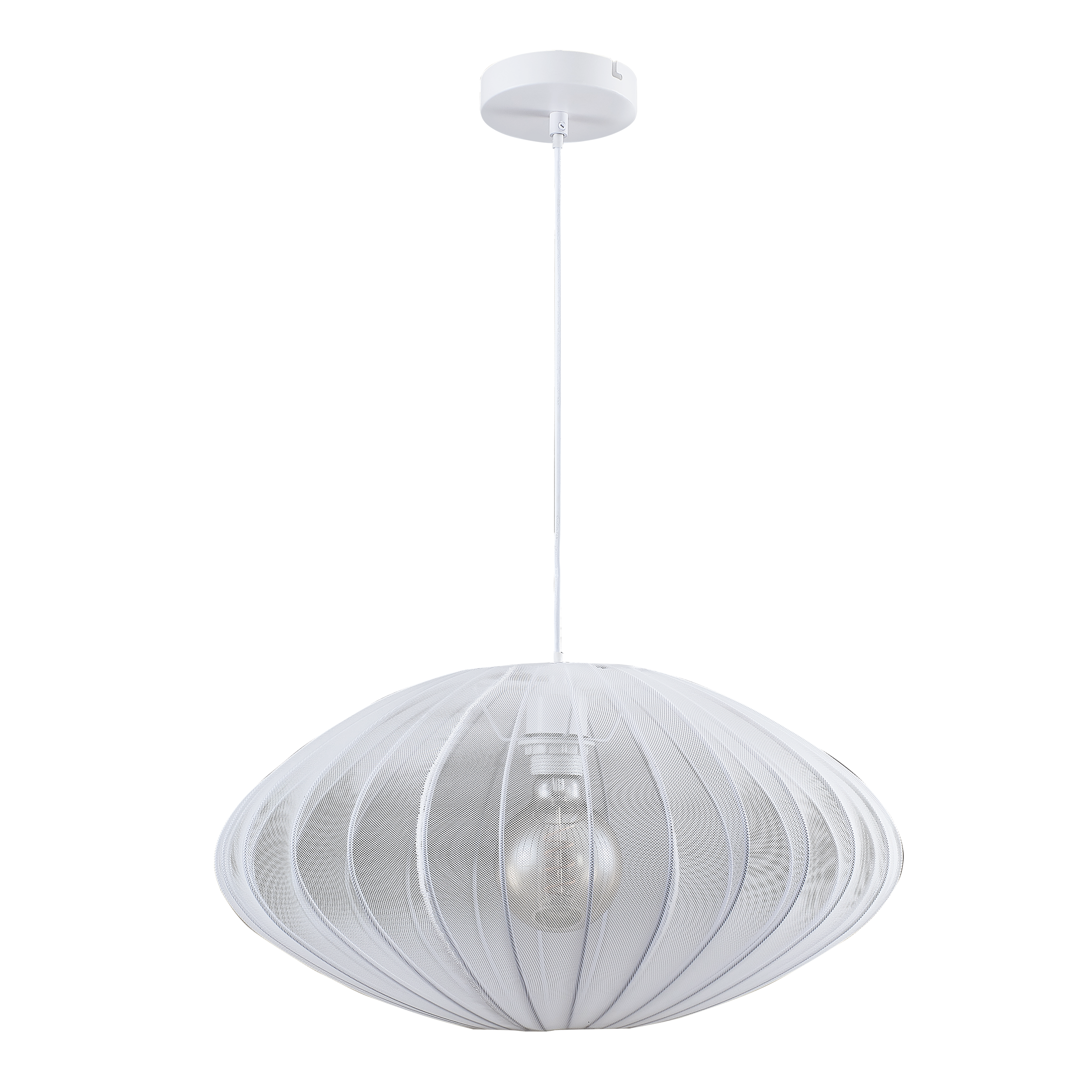 Lampa wisząca Mist biała E27 Goldlux