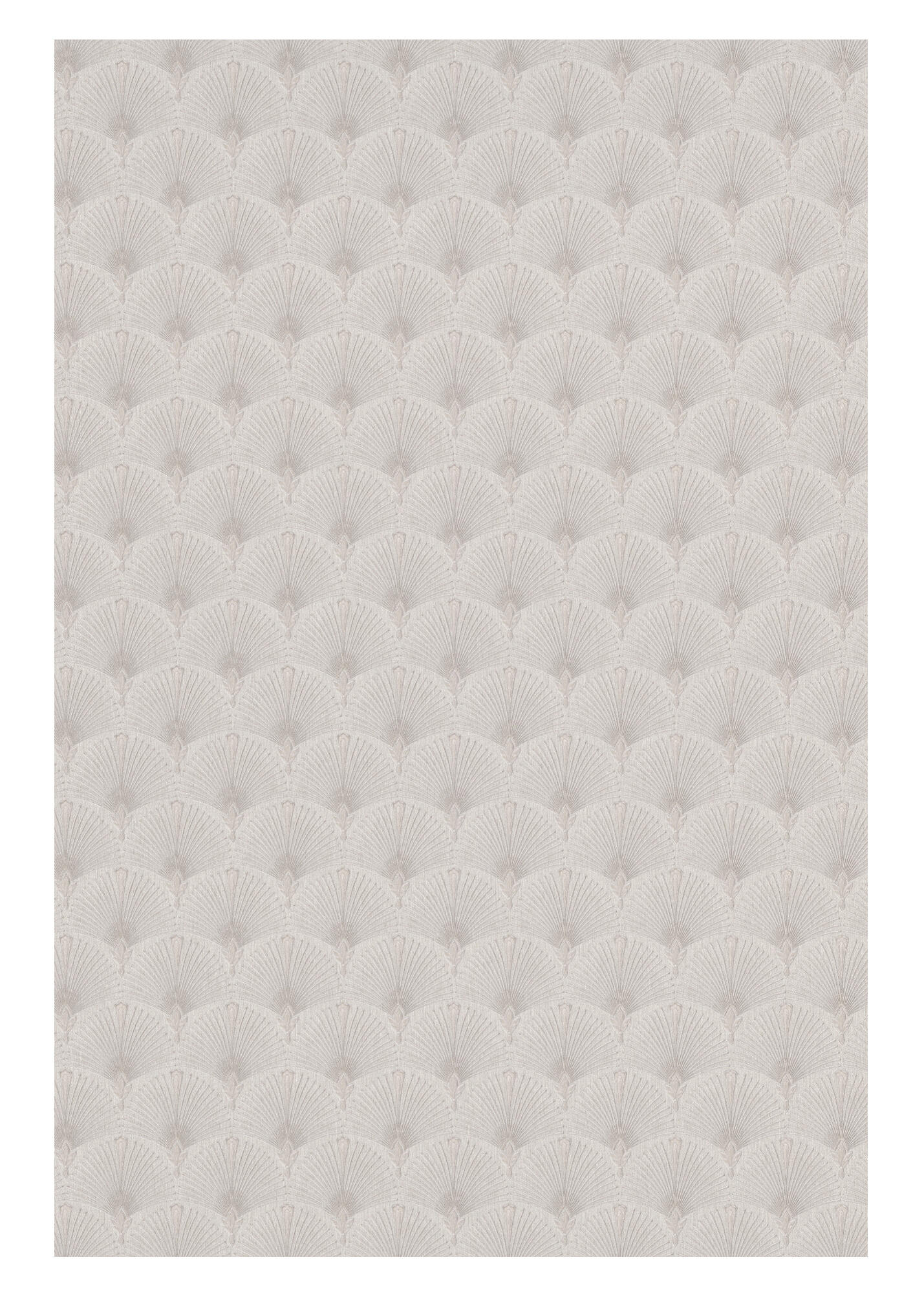 Papel pintado Vinilo Geométrico beige Abanicos 8513 ERISMAN. De 53cm x 10m. Lavable. Apto para cocinas o baños. Método de pegado: aplicación cola en pared - 5