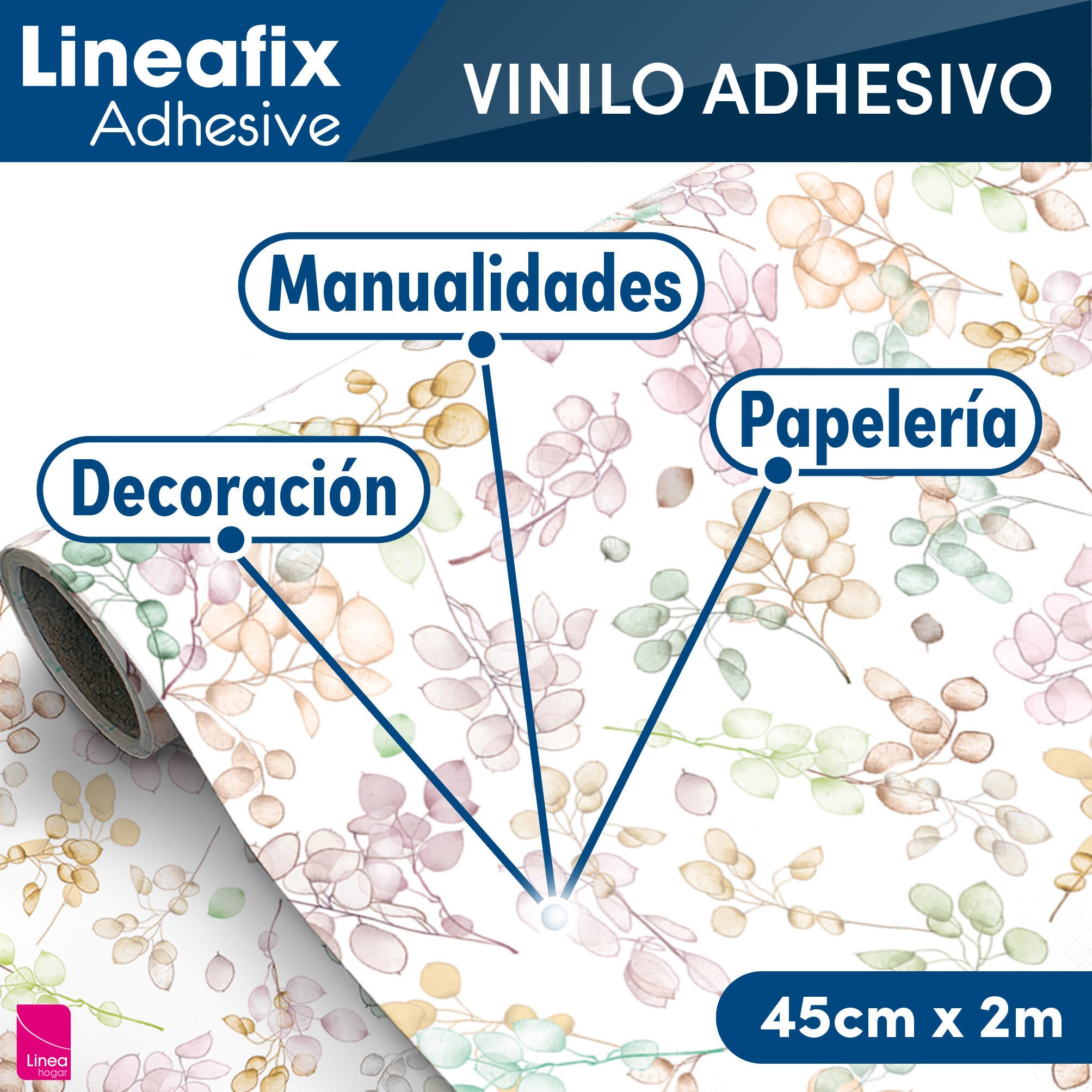 Revestimiento adhesivo mural  multicolor  Abril de 0.45 x 2m - 4