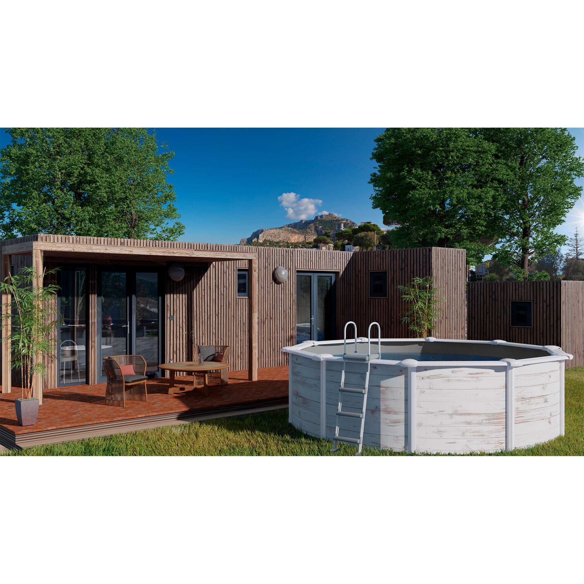 Piscina em aço GRÉ NORDIC D350X120CM - 2