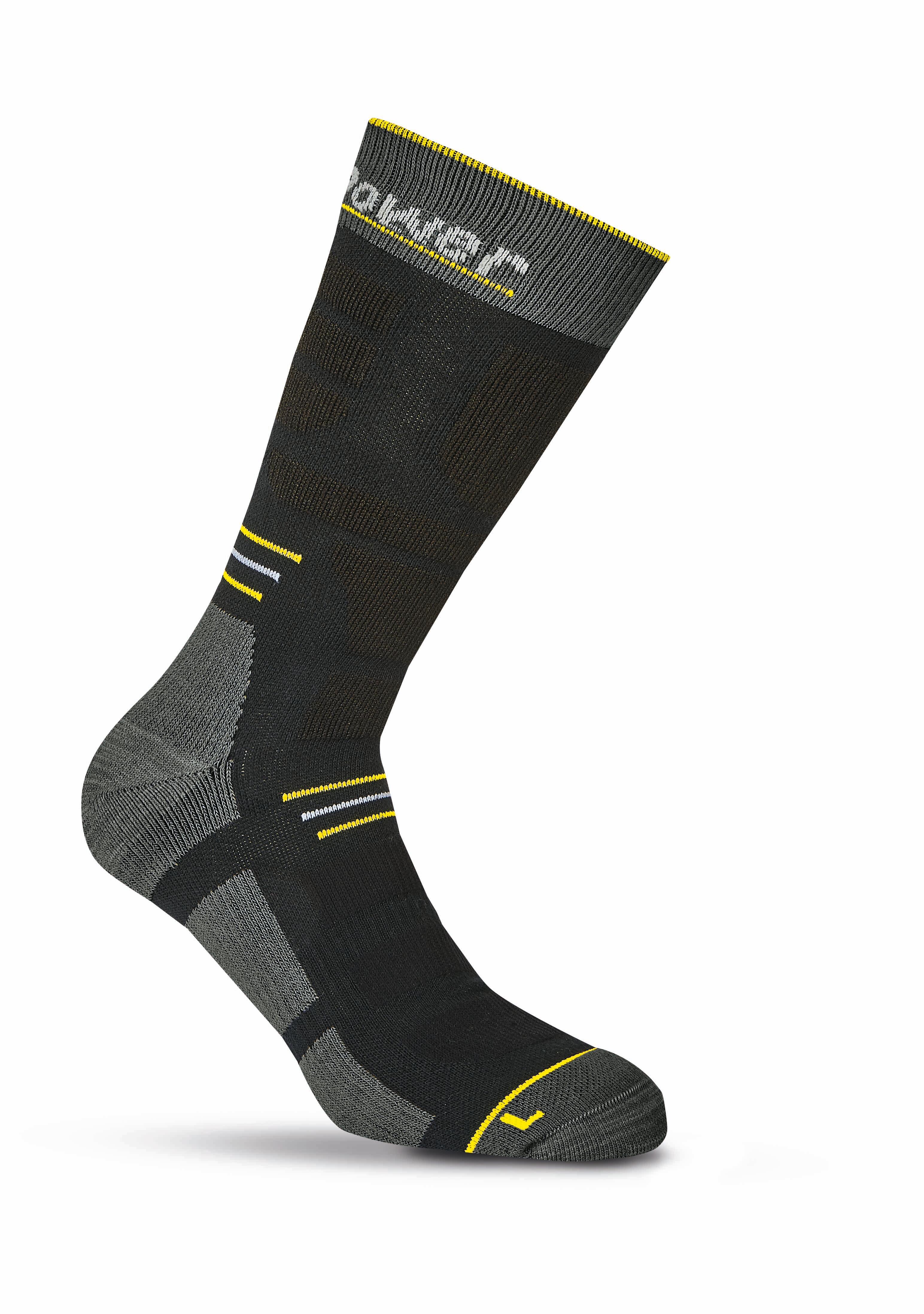 paia di calze lunghe da lavoro U-POWER in poliestere giallo tg