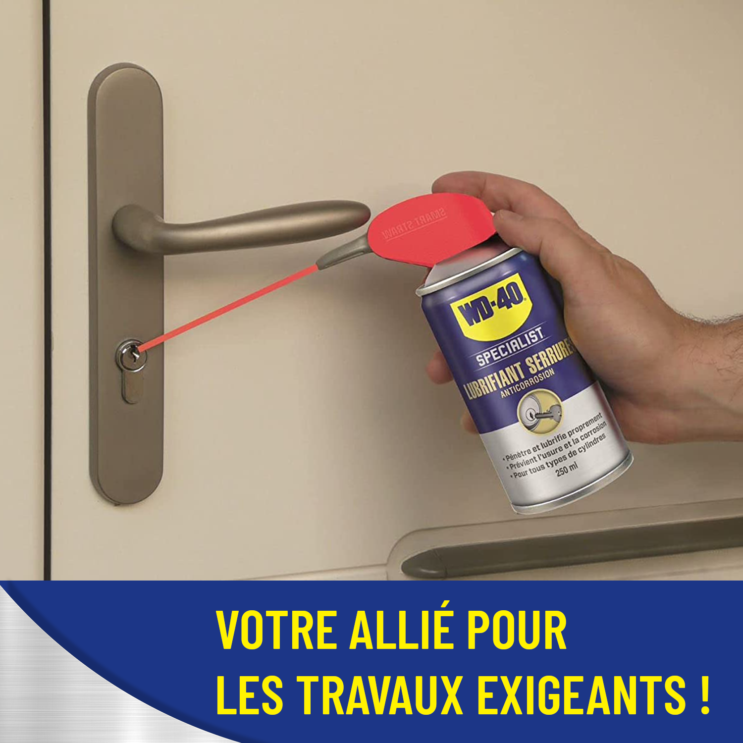 Lubrifiant pour serrure WD-40 en aérosol 250 - 3