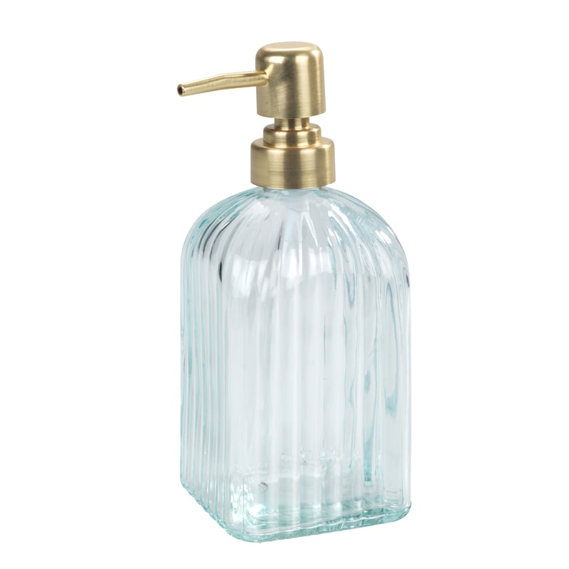 Dozownik do płynu do mycia naczyń przezroczysty Vetro Gold WENKO