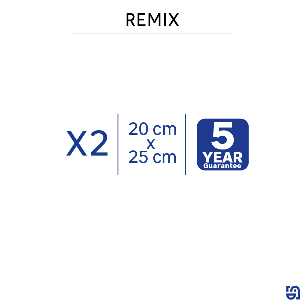 Lot de 2 chiffons polyester SENSEA Remix - 4