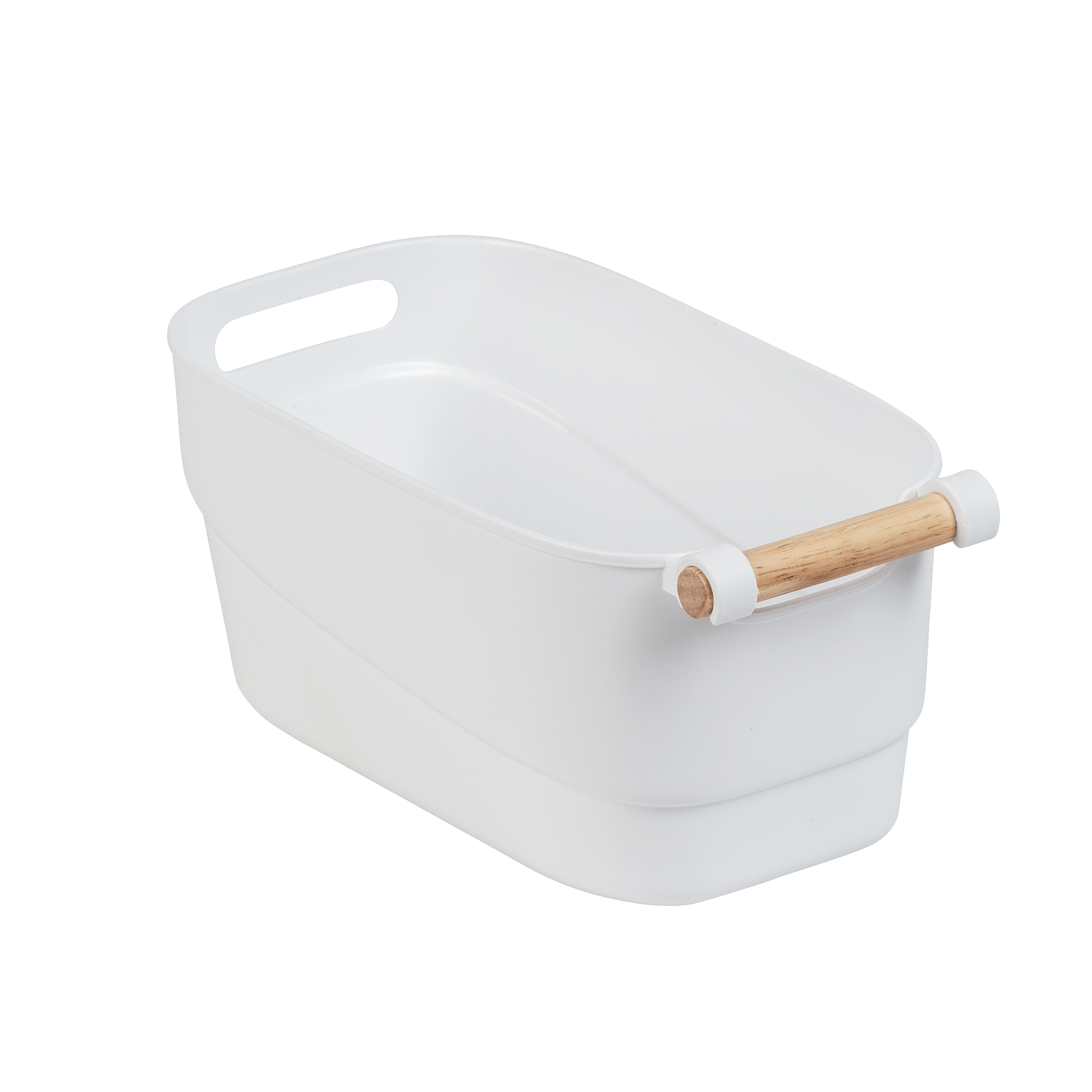 Organizer kuchenny biały z uchwytem Wenko