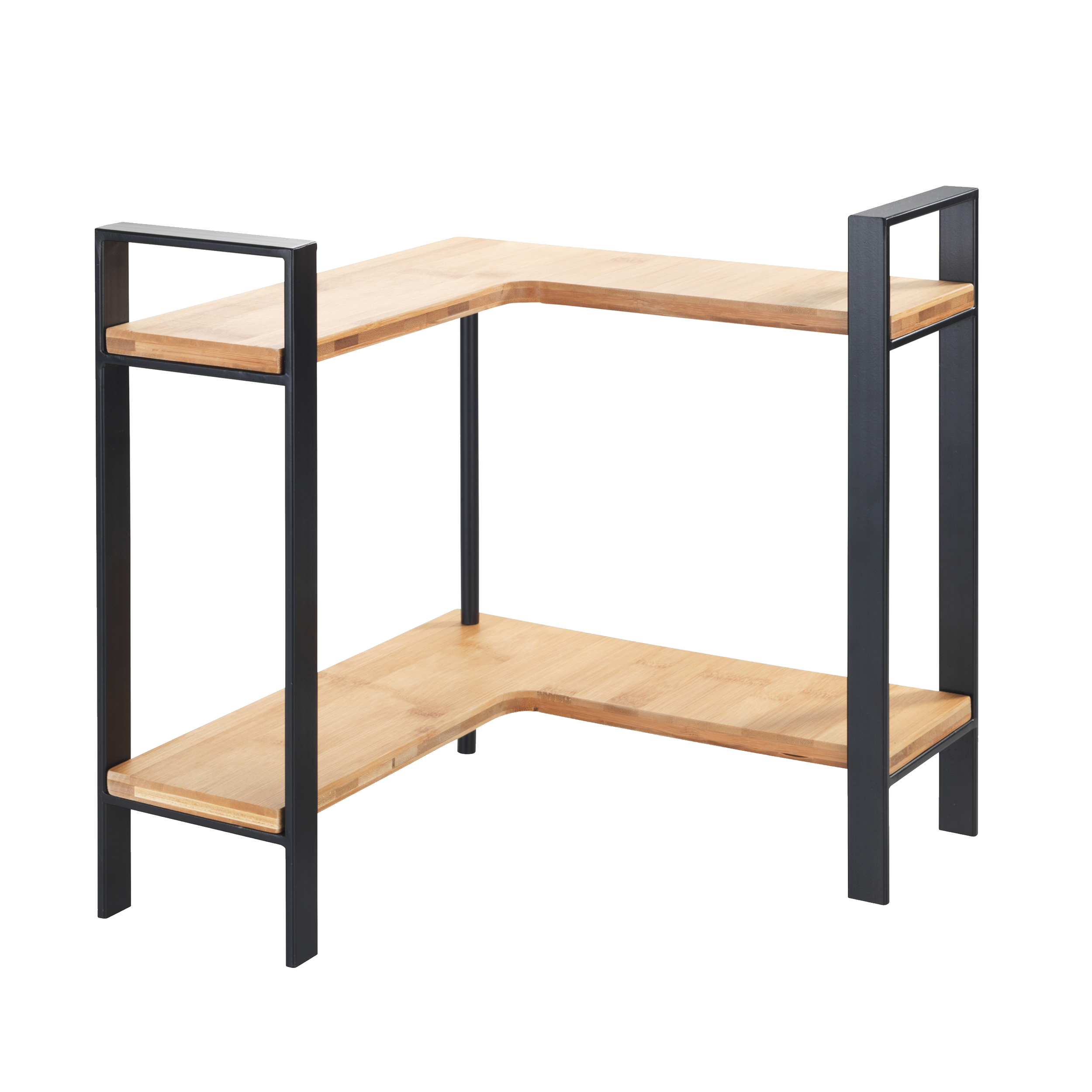 Półka narożna dwupoziomowa kuchenna Lou FSC