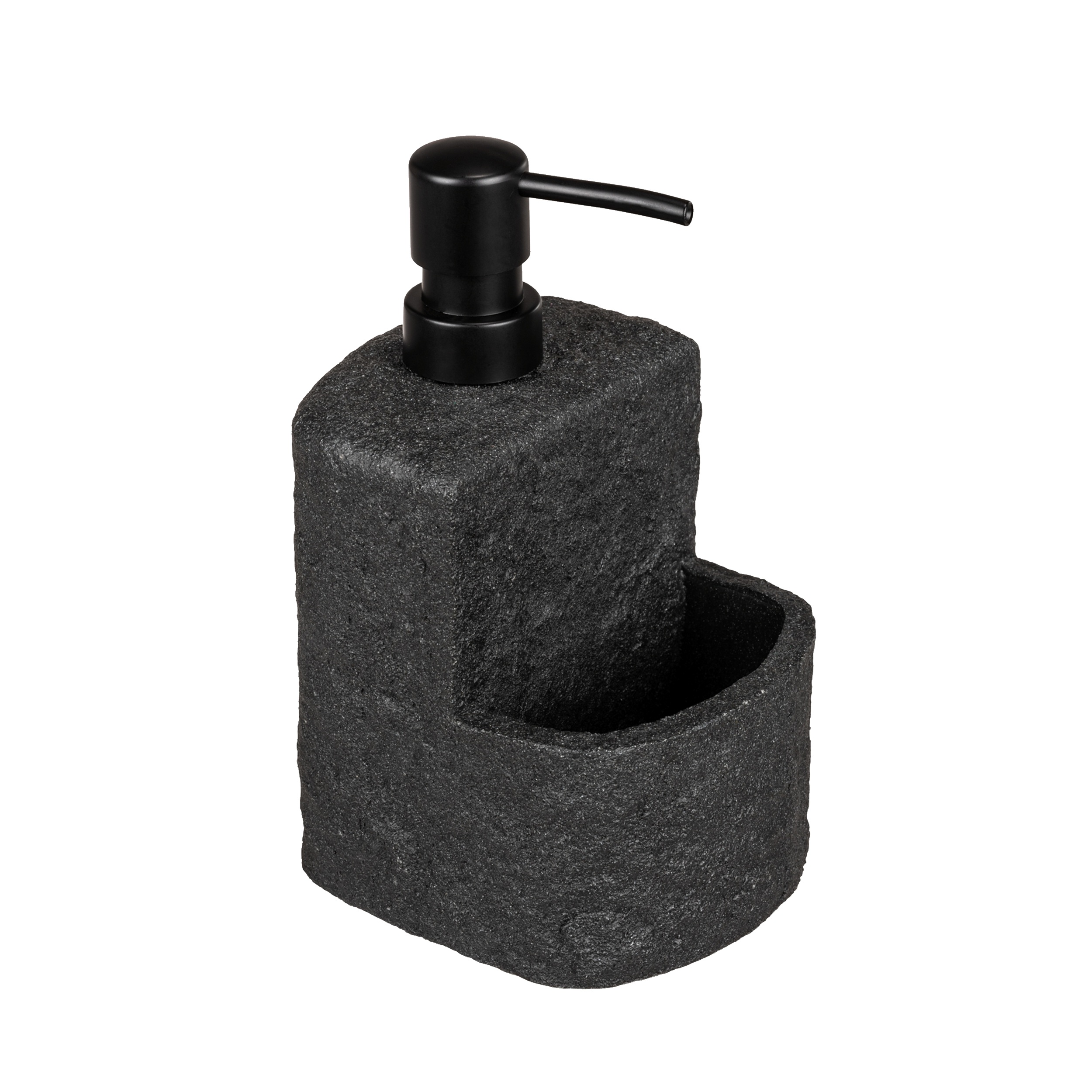 Dozownik do płynu do mycia naczyń czarny Festival Stone