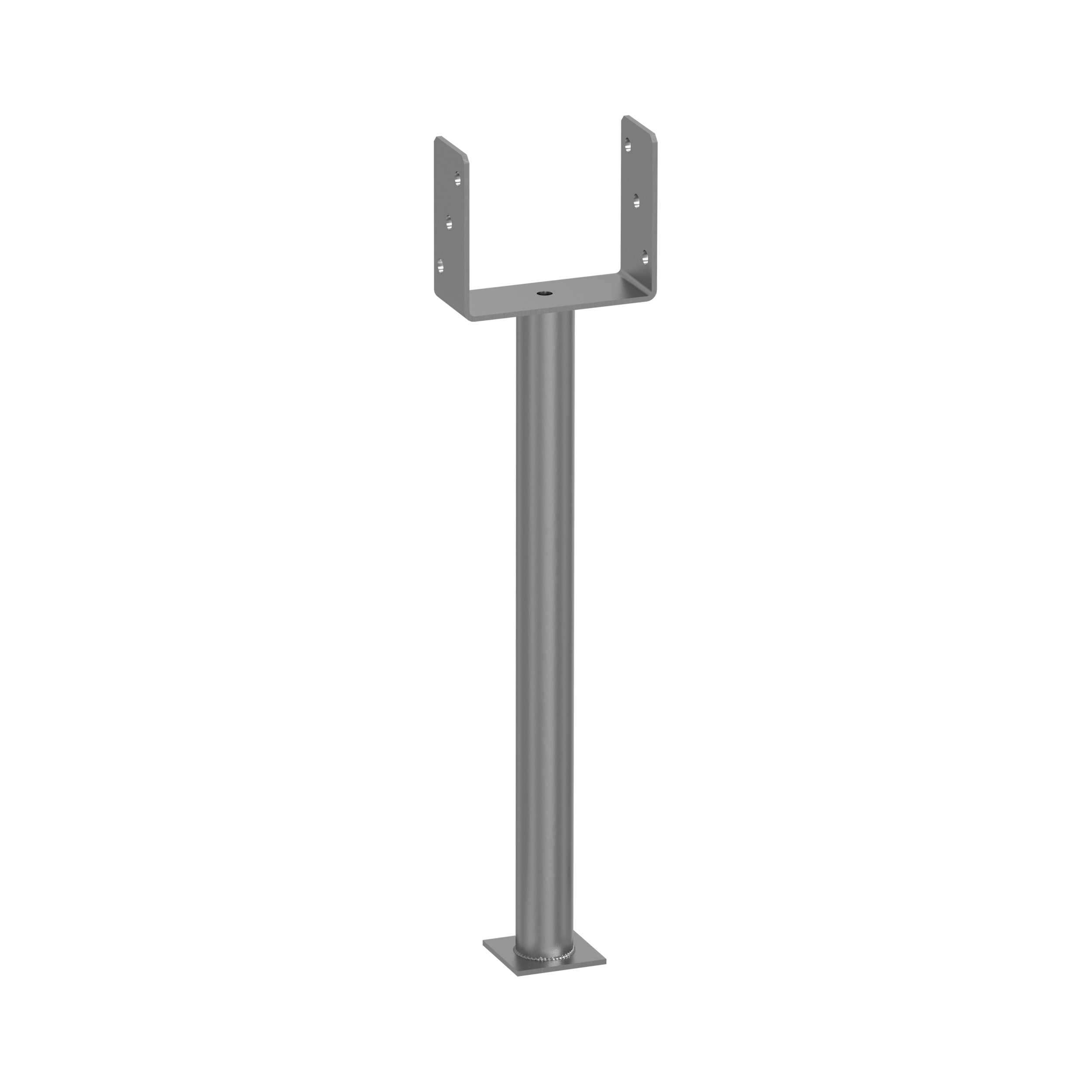 Podstawa słupa 141x628x124 mm PS 140U R500 ZN ocynk Domax