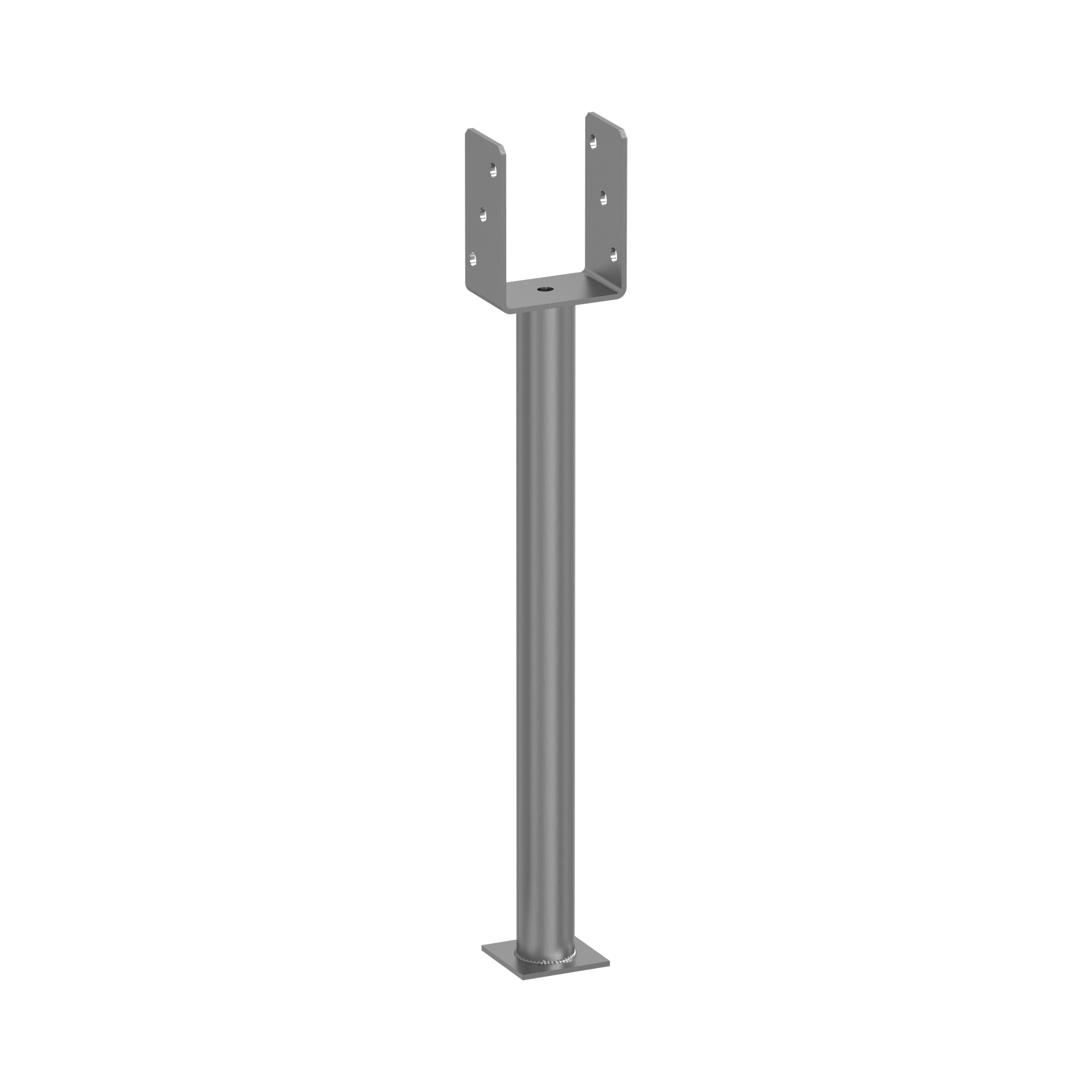 Podstawa słupa 91x628x124 mm PS 90U ZN ocynk Domax