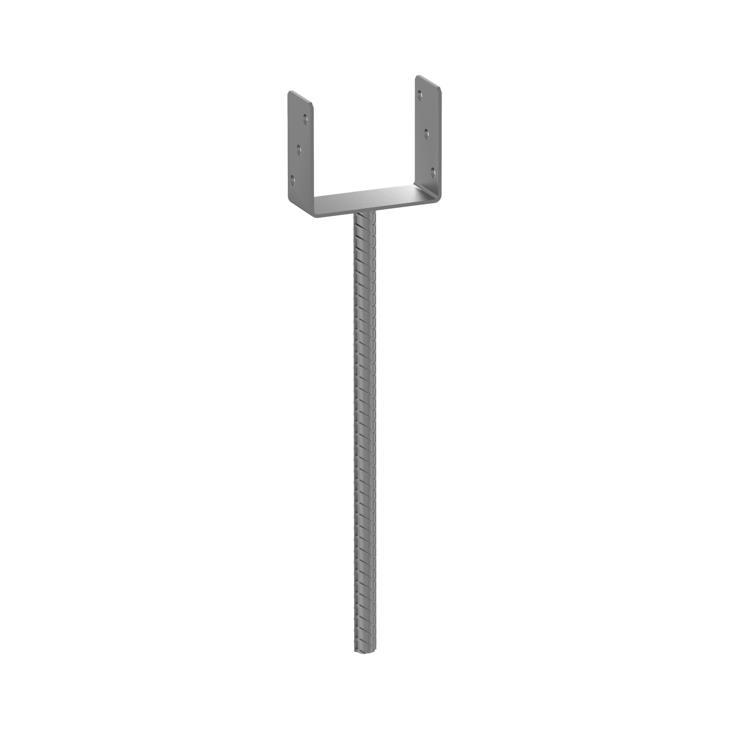 Podstawa słupa 141x624x124 mm PS 140U ZN ocynk Domax
