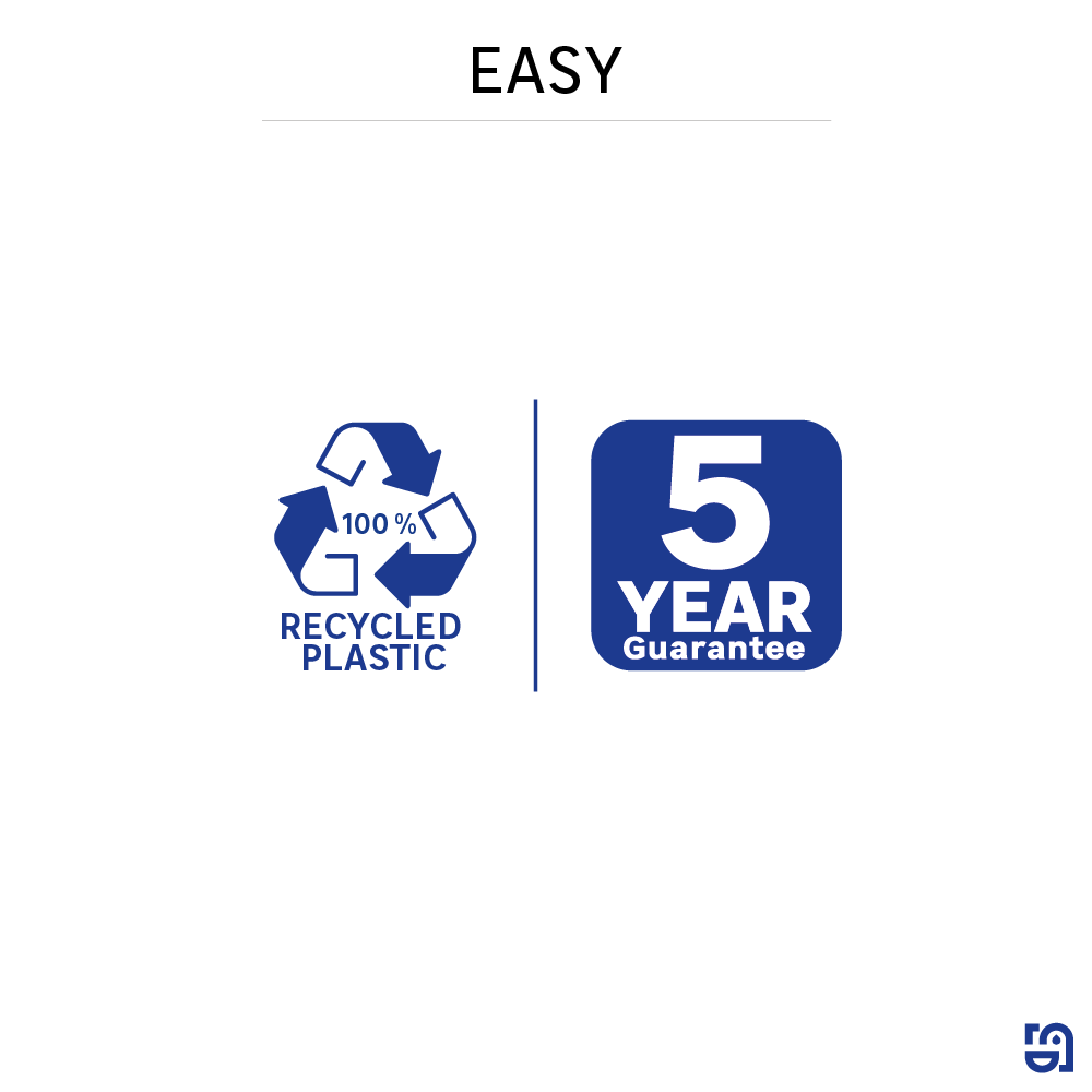 Rodo limpa-vidros preto Easy Sensea - 7