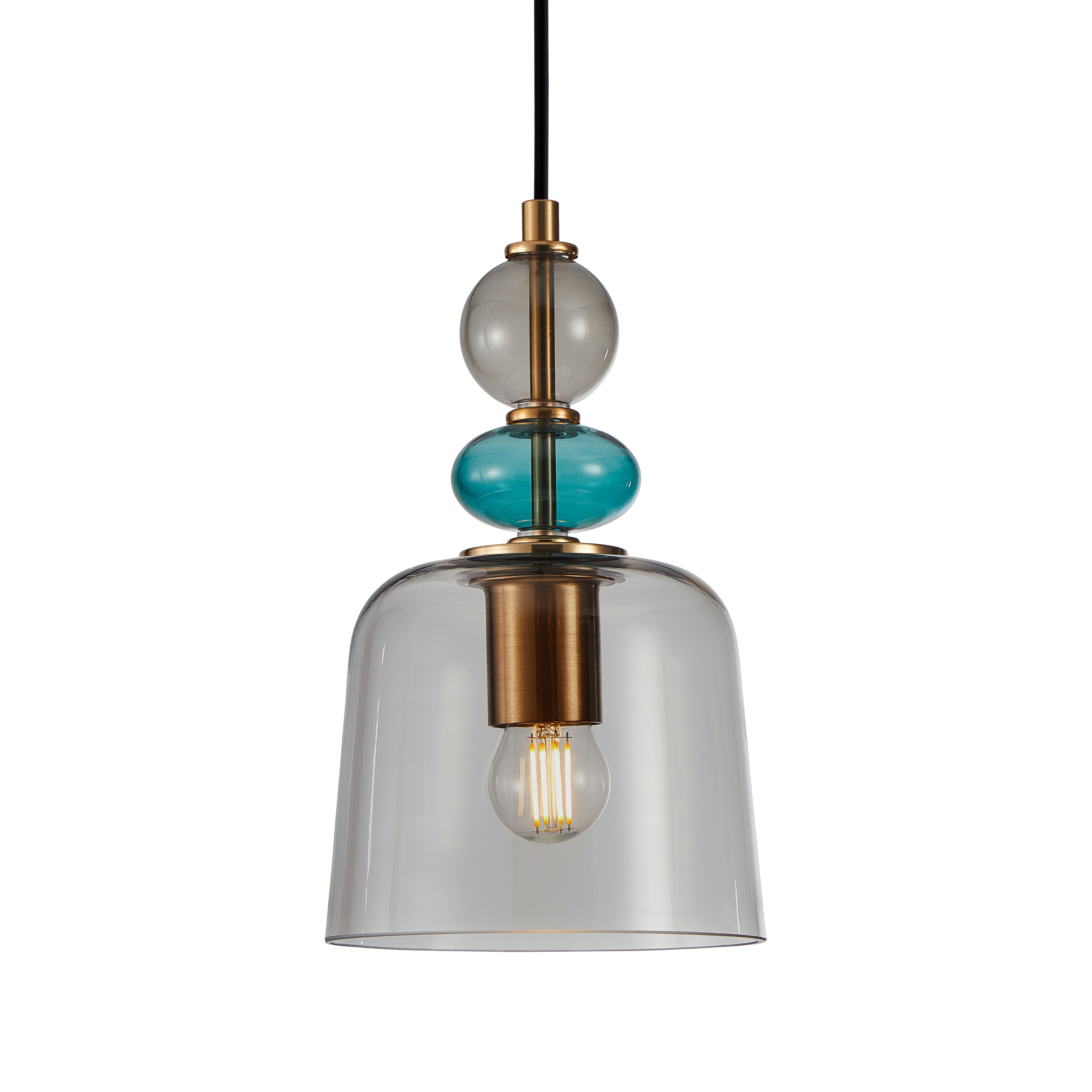 Lampa wisząca Namos dymiona E27 Italux - 4